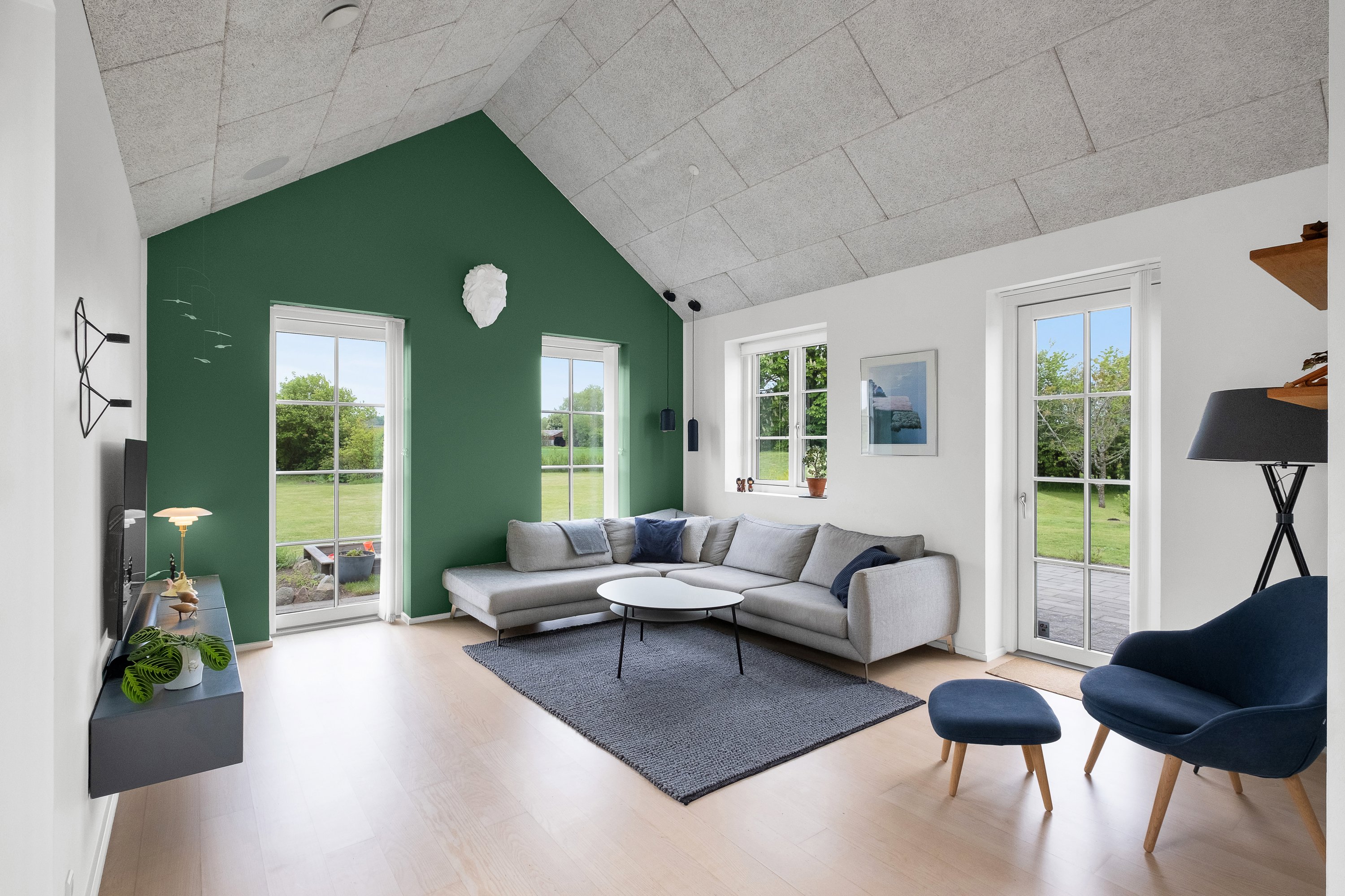 Fremhævet stue billede i fuldskærmstilstand. Billede af Revelhøjvej 13, Kasted, 8200 Aarhus N