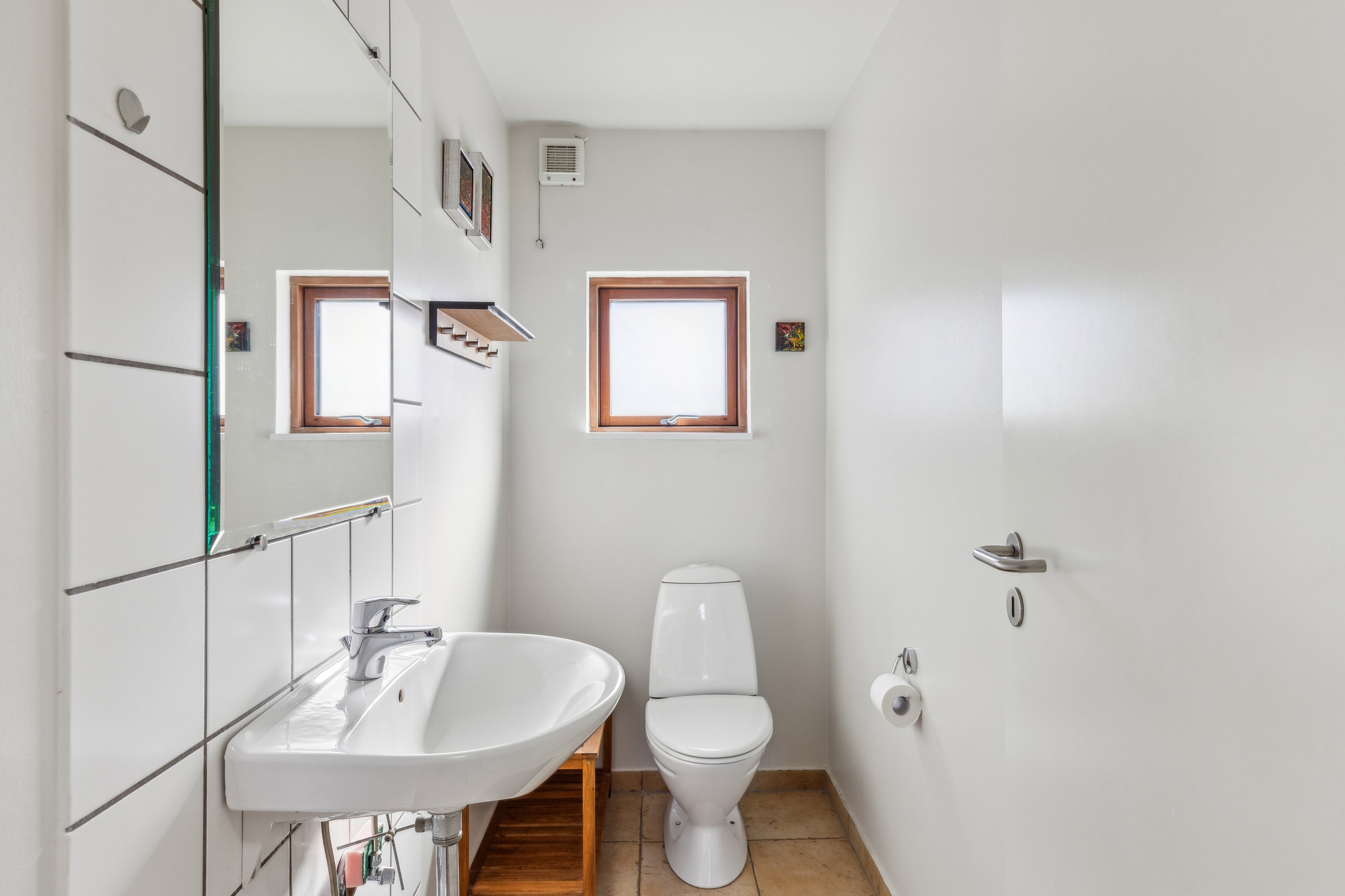 Fremhævet badeværelse billede i fuldskærmstilstand. Billede af Marinavej 28, 6320 Egernsund