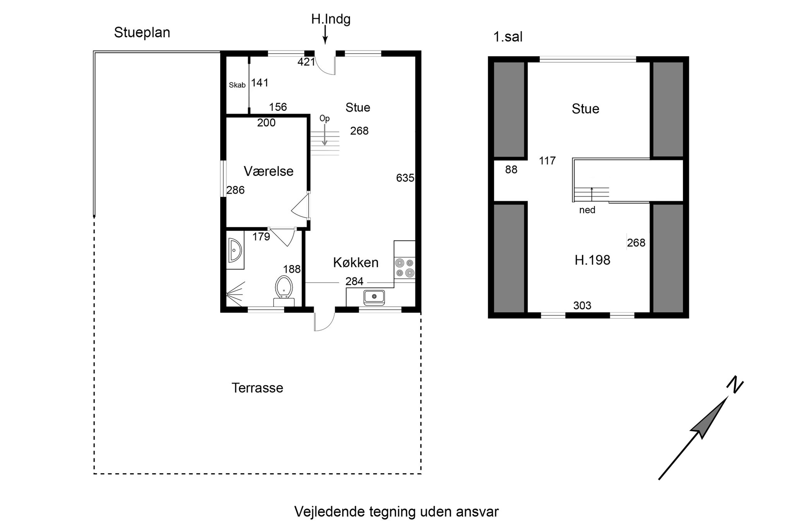 Plantegninger billede af Engdraget 34, Varbjerg Strand, 5464 Brenderup Fyn