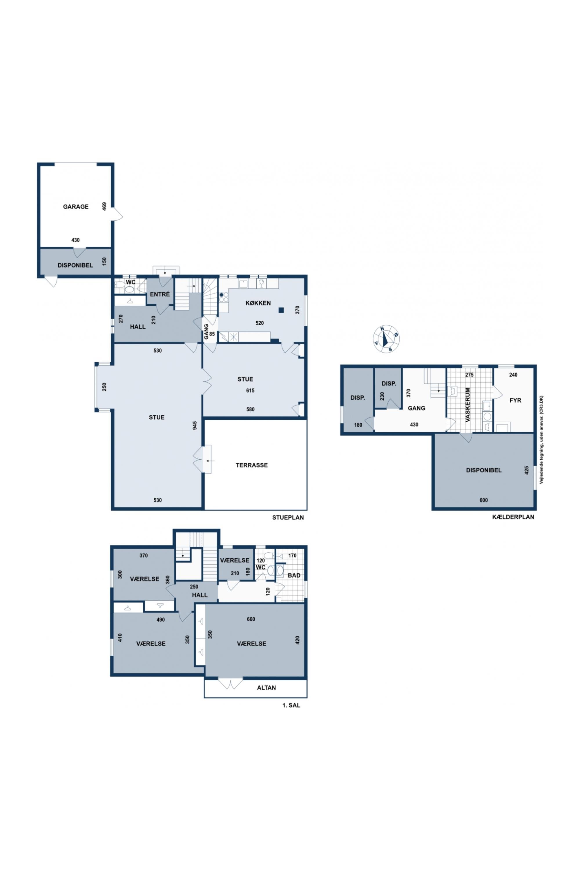 Plantegninger billede af Niels Andersens Vej 15B, 2900 Hellerup