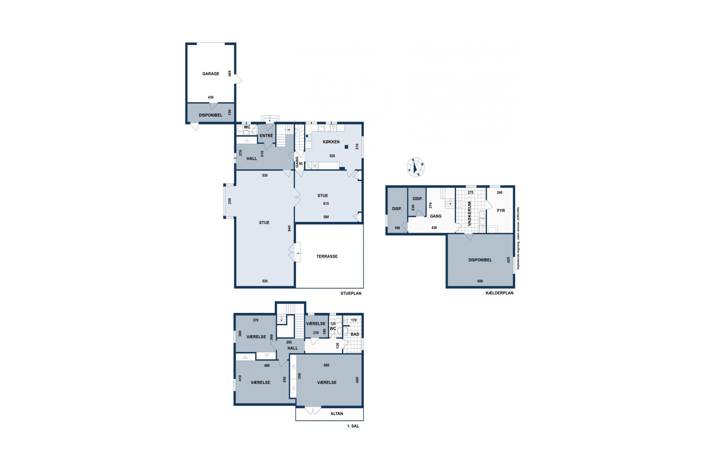 Plantegninger billede af Niels Andersens Vej 15B, 2900 Hellerup