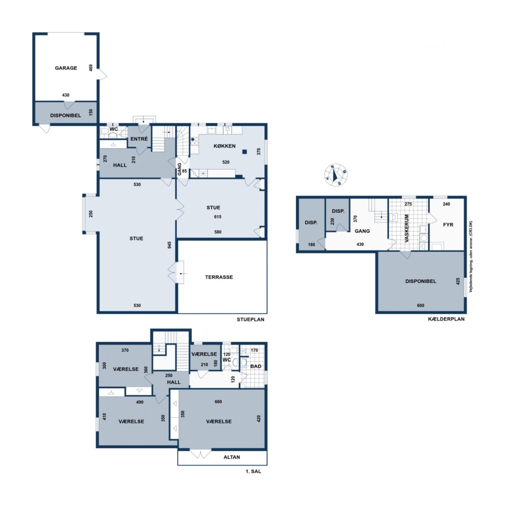 Plantegninger billede af Niels Andersens Vej 15B, 2900 Hellerup