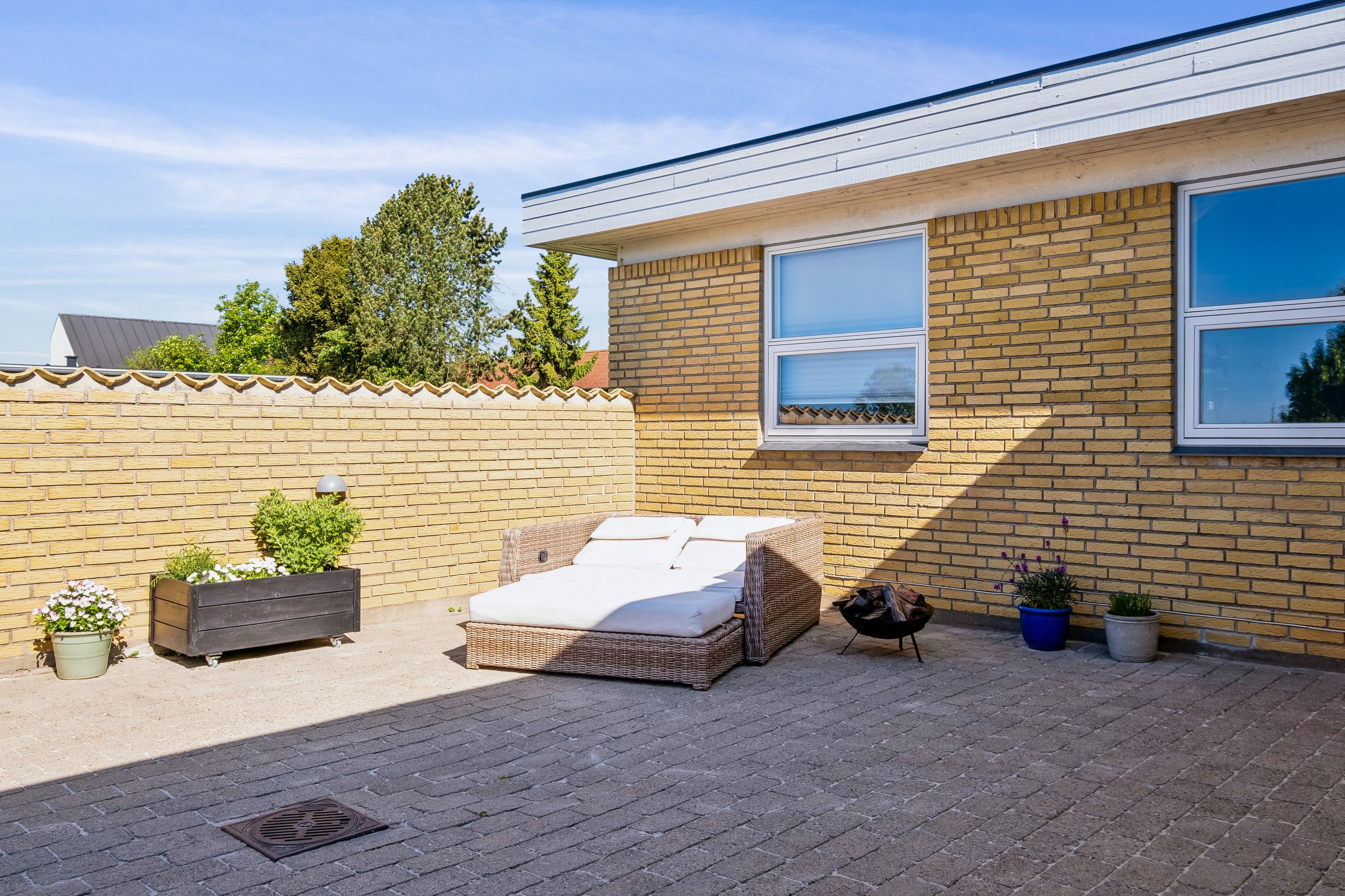 Fremhævet terrasse billede i fuldskærmstilstand. Billede af Agertoften 6, Stensballe, 8700 Horsens