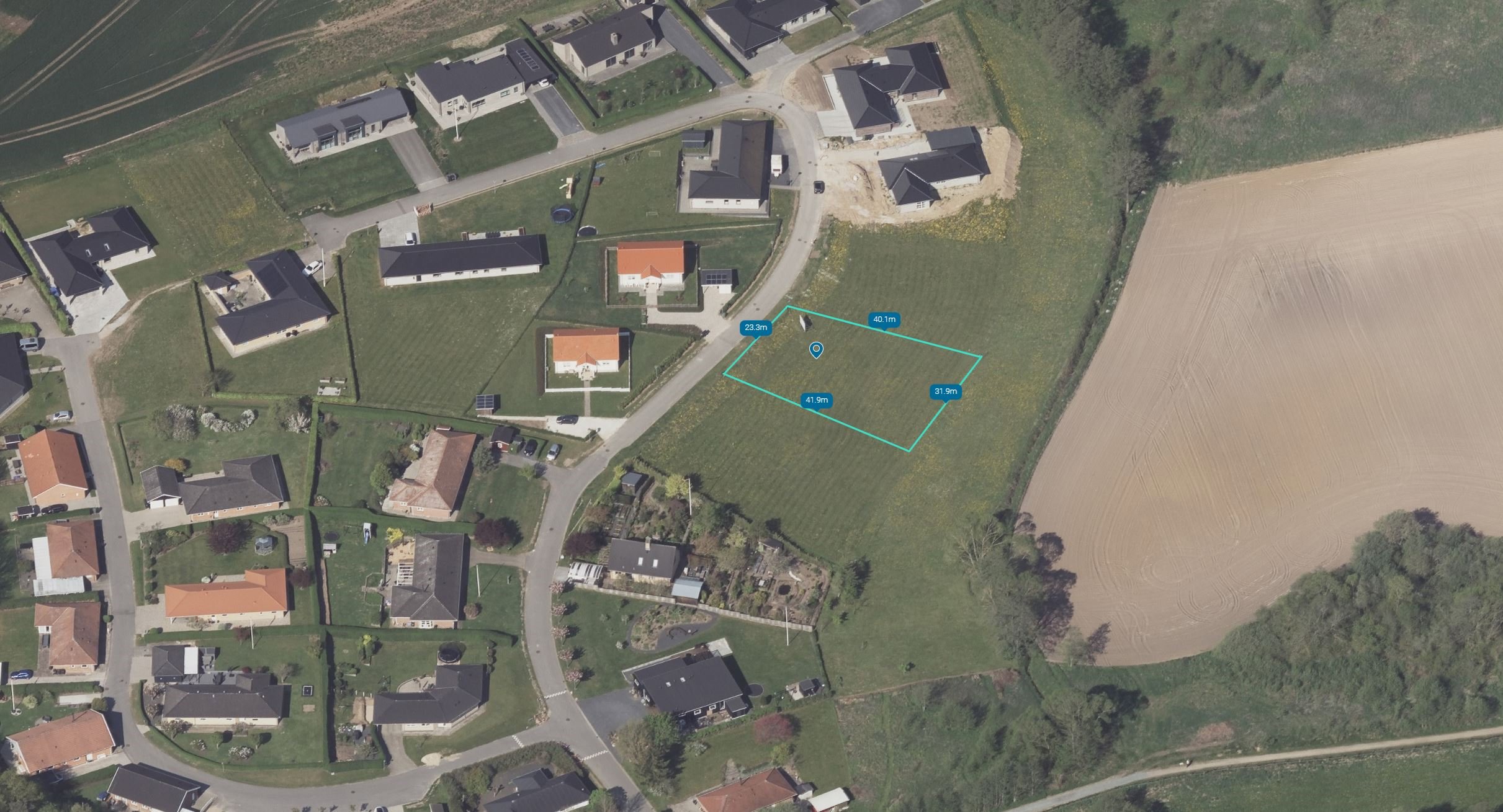 Fremhævet  billede i fuldskærmstilstand. Billede af Møllegårdsvænget 10, Nr Broby, 5672 Broby