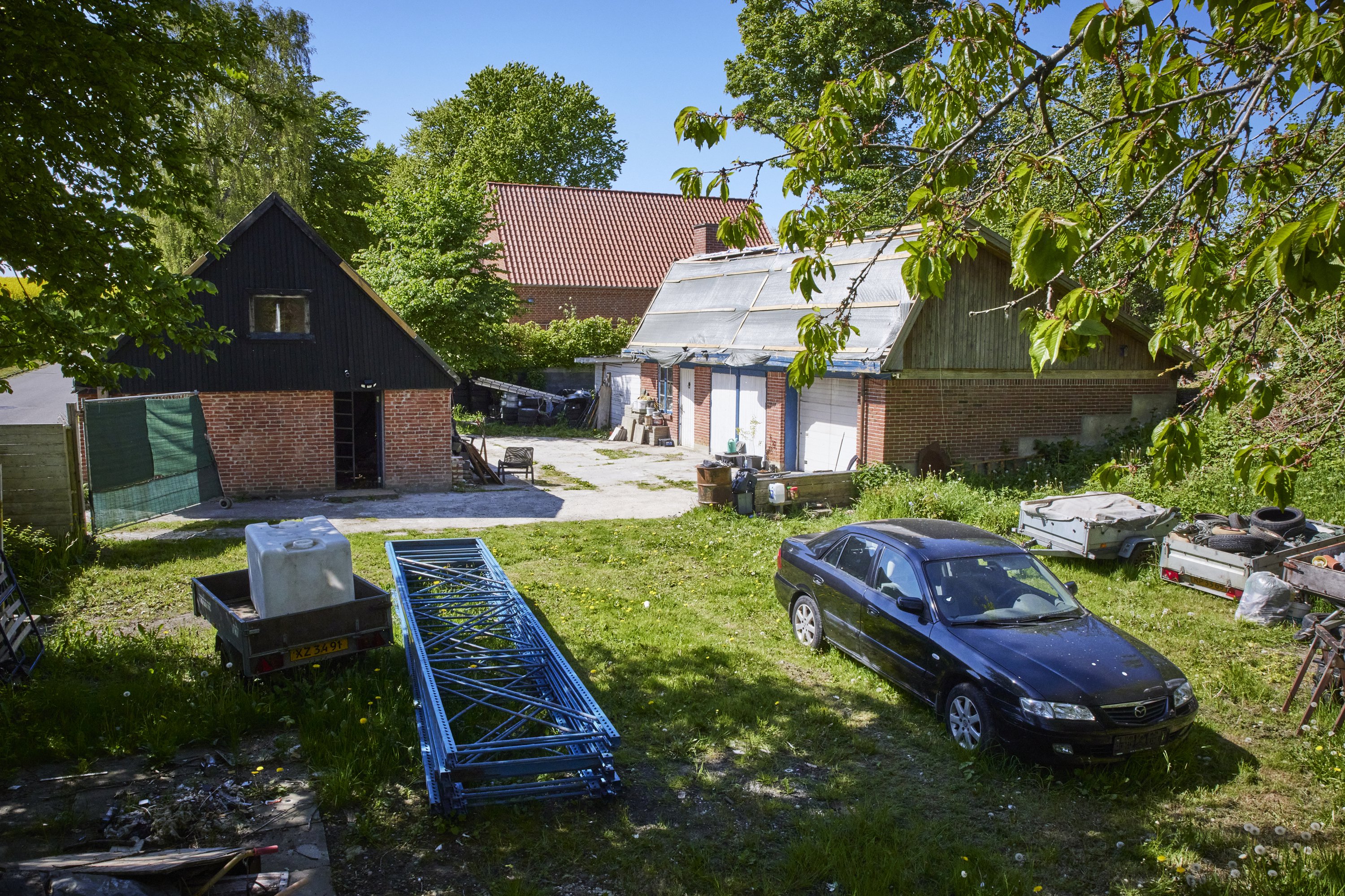 Fremhævet udhus billede i fuldskærmstilstand. Billede af Ryvej 126, Høver, 8464 Galten