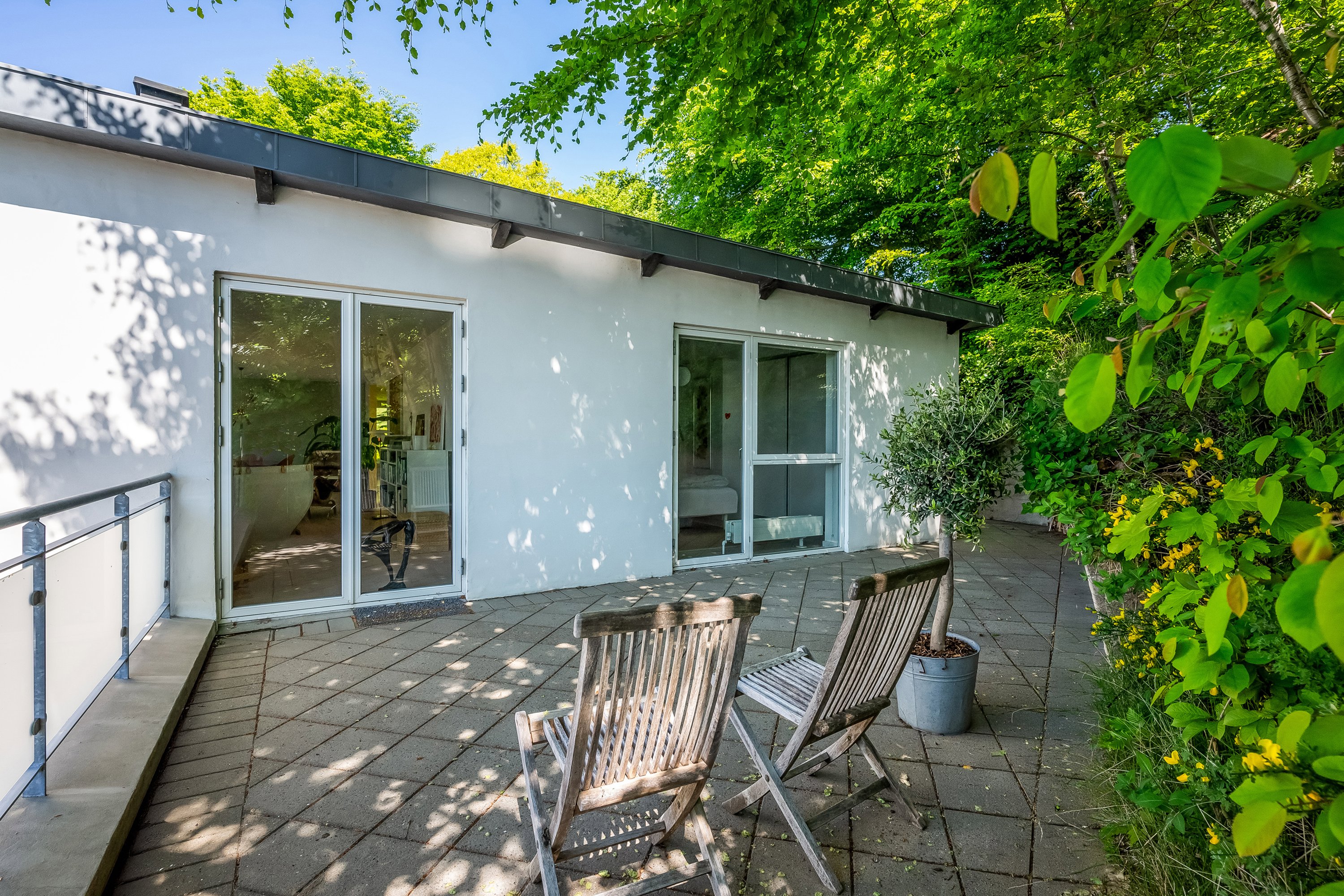 Fremhævet terrasse billede i fuldskærmstilstand. Billede af Granbakken 9, 7500 Holstebro