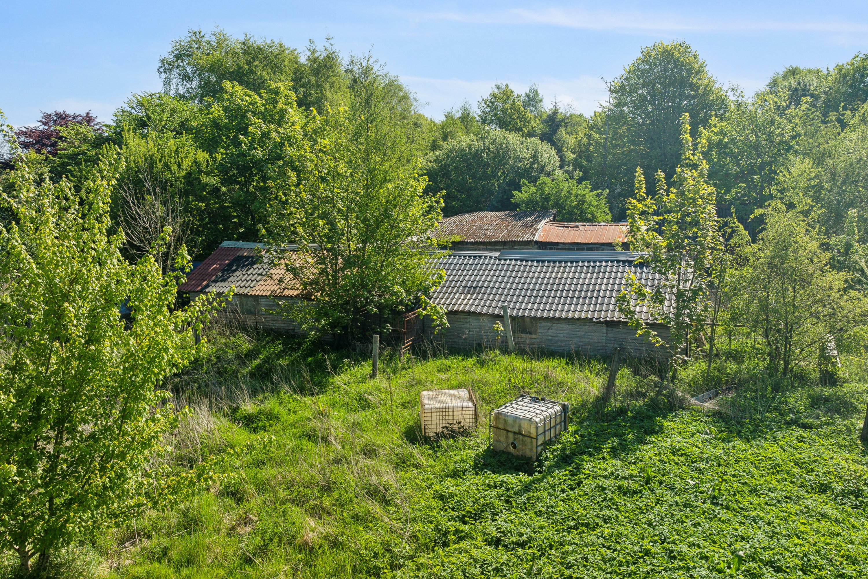 Fremhævet set fra haven billede i fuldskærmstilstand. Billede af Roedsvej 17, Bølling, 6040 Egtved