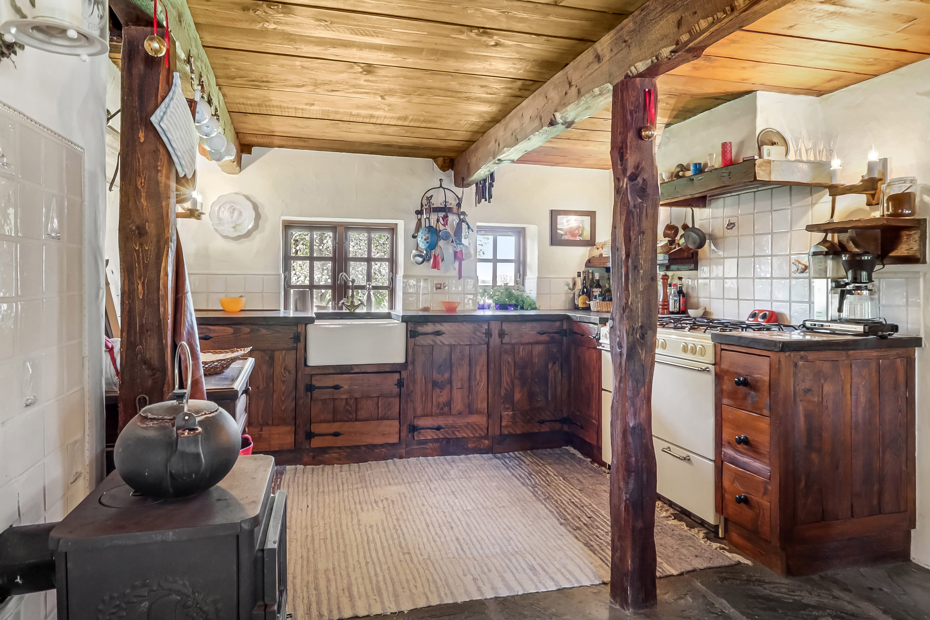 Fremhævet køkken billede i fuldskærmstilstand. Billede af Stenagre 9, 5985 Søby Ærø