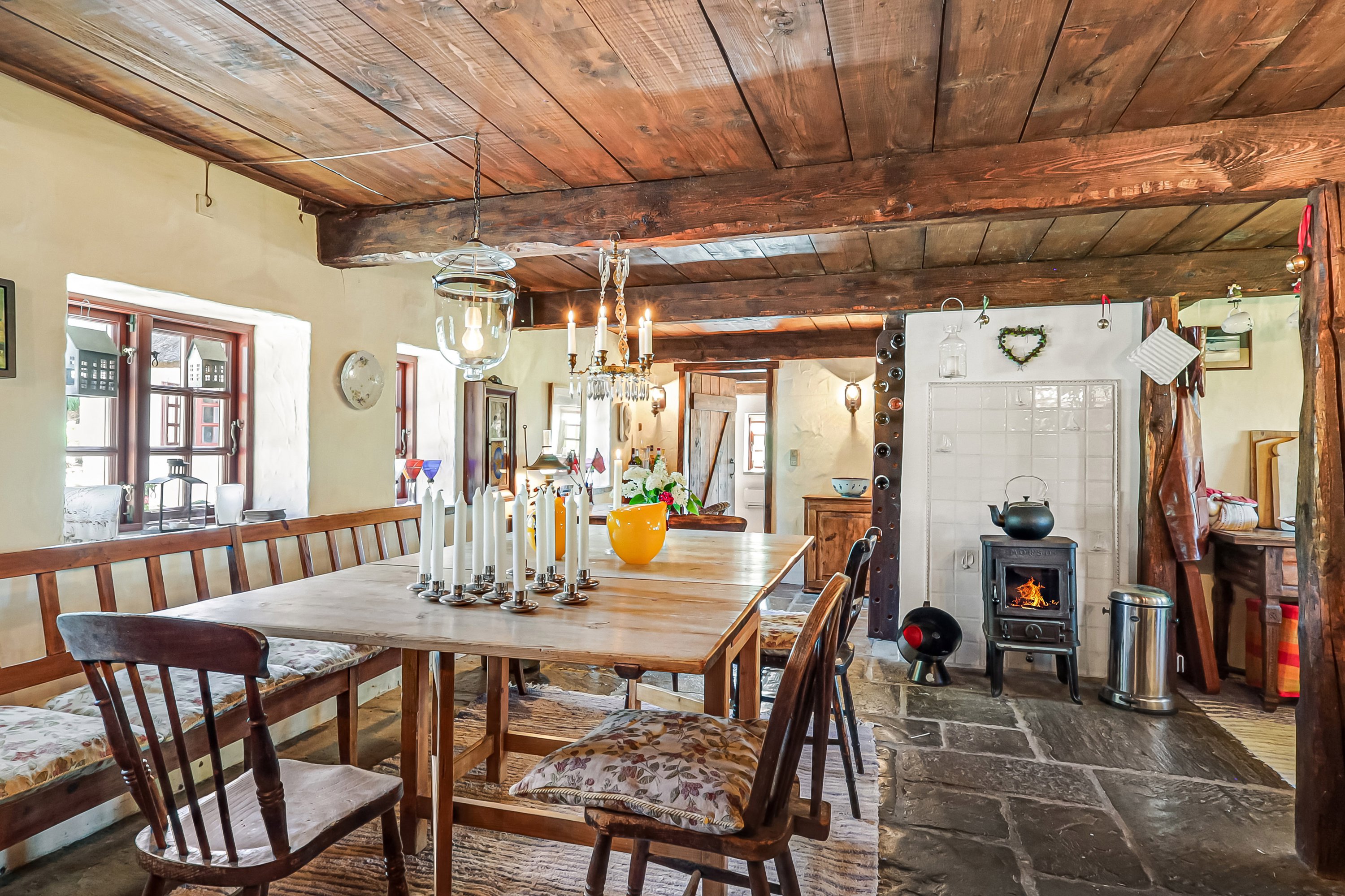 Fremhævet stue billede i fuldskærmstilstand. Billede af Stenagre 9, 5985 Søby Ærø