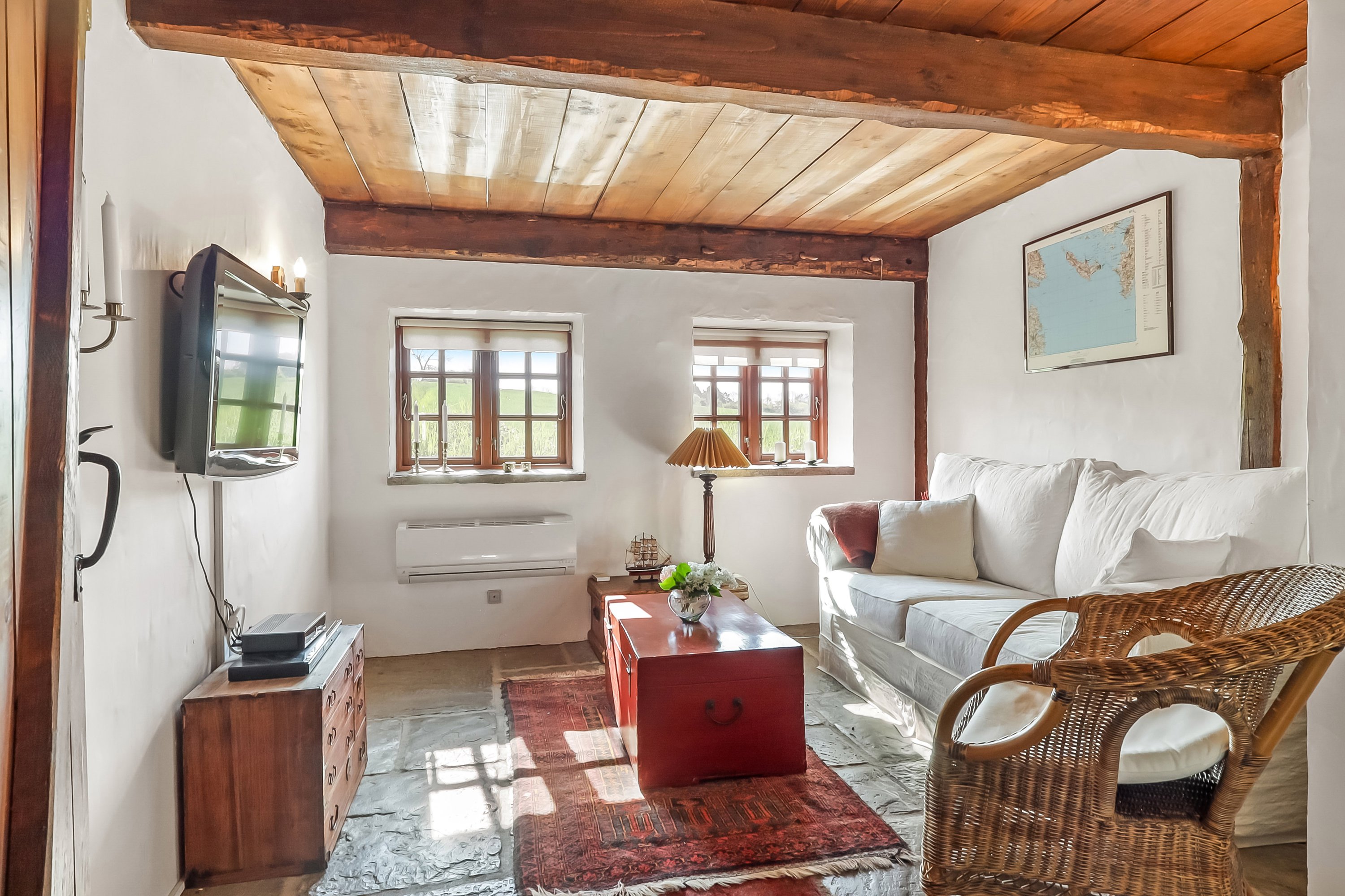 Fremhævet stue billede i fuldskærmstilstand. Billede af Stenagre 9, 5985 Søby Ærø