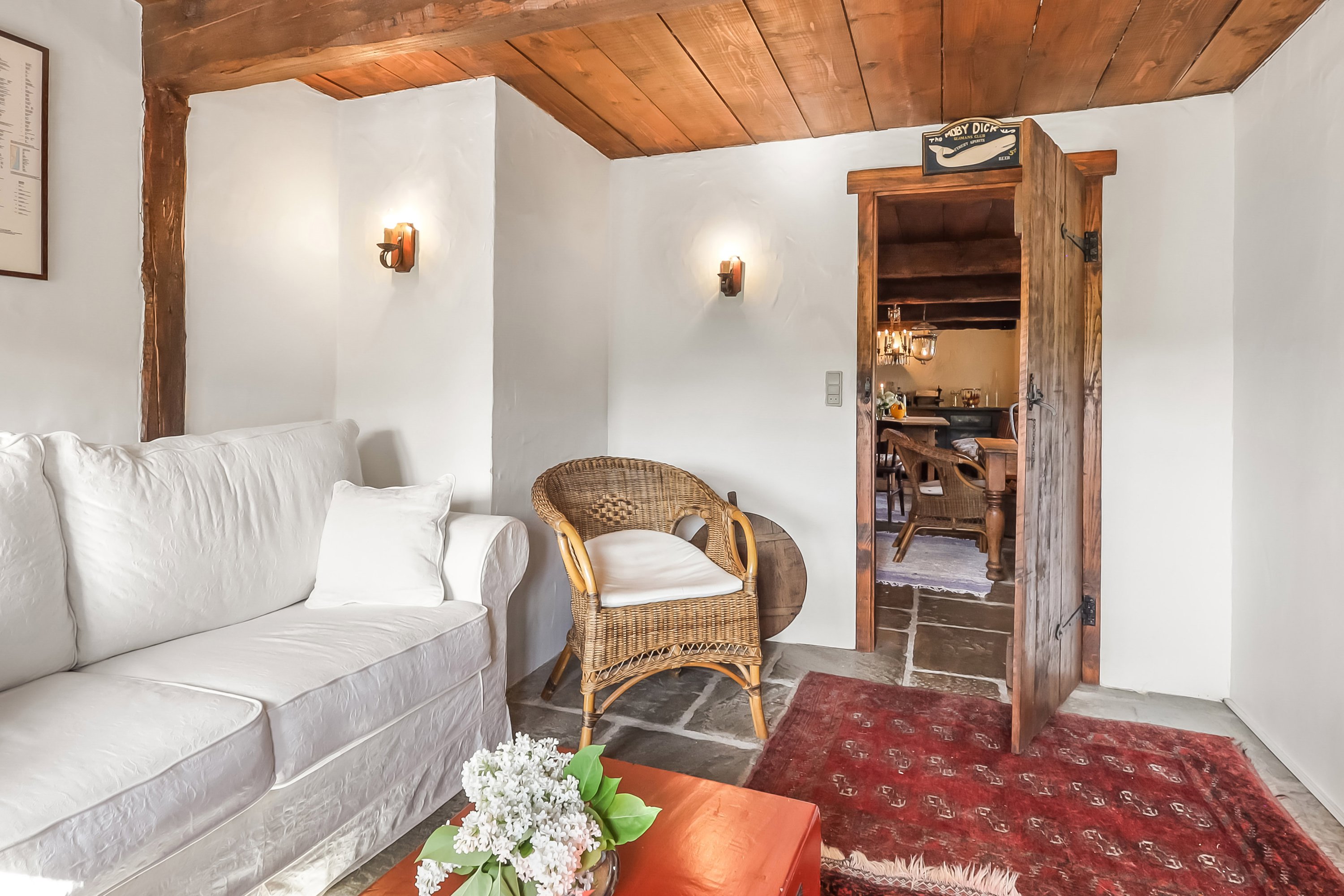 Fremhævet stue billede i fuldskærmstilstand. Billede af Stenagre 9, 5985 Søby Ærø