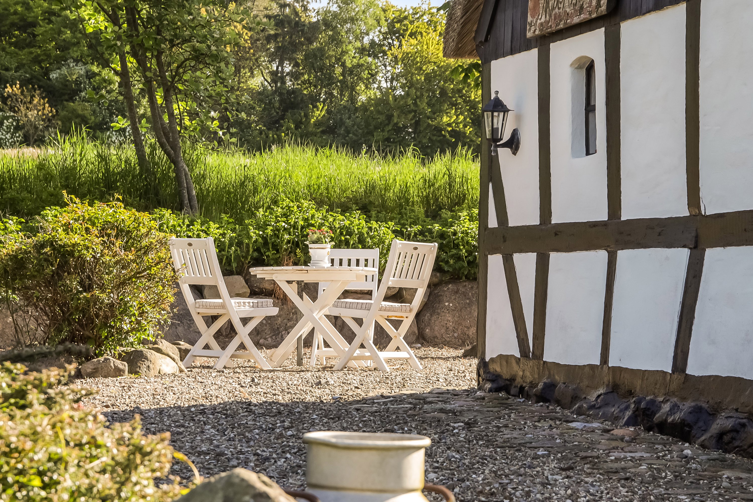 Fremhævet terrasse billede i fuldskærmstilstand. Billede af Stenagre 9, 5985 Søby Ærø