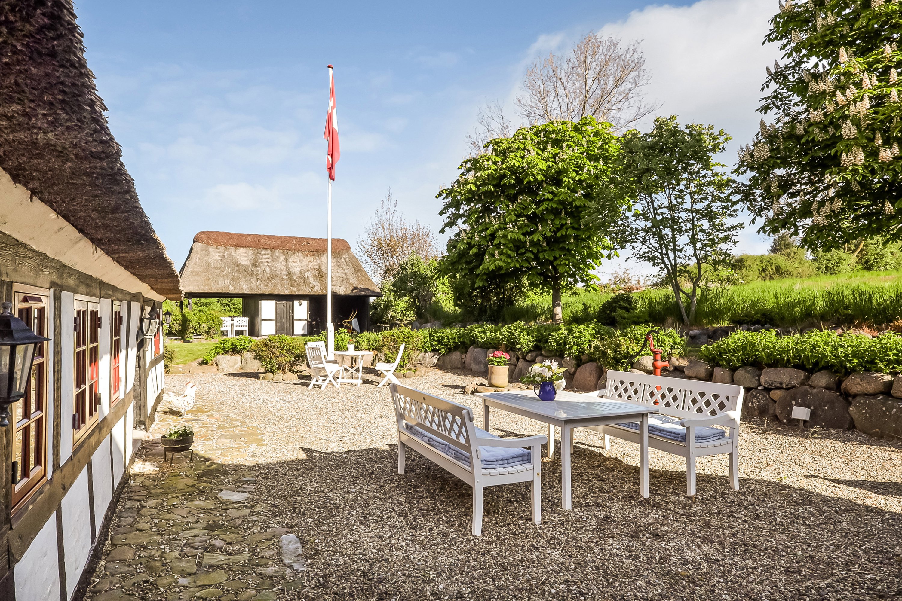 Fremhævet terrasse billede i fuldskærmstilstand. Billede af Stenagre 9, 5985 Søby Ærø