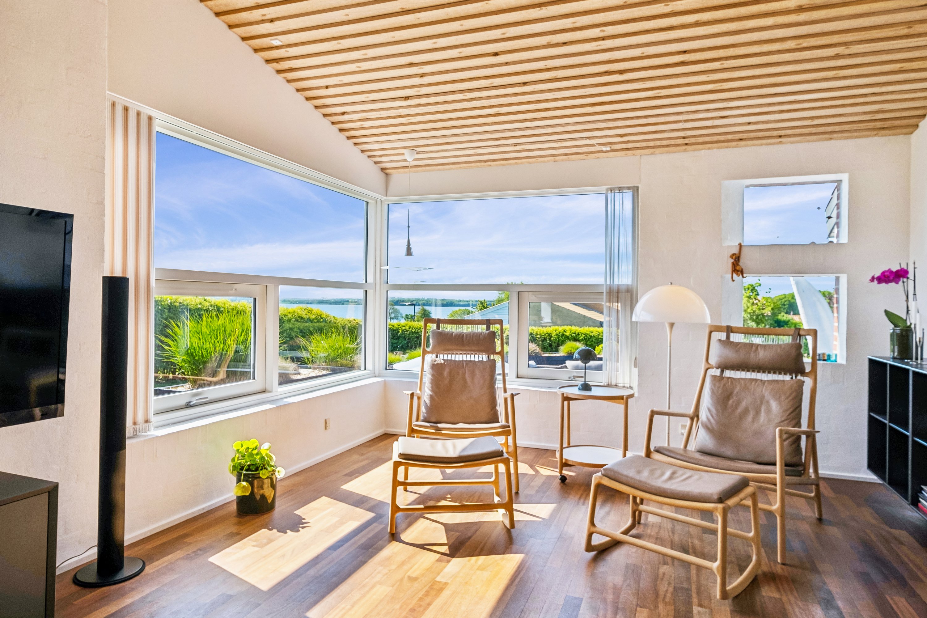 Fremhævet stue billede i fuldskærmstilstand. Billede af Hovmarksvej 180, Stensballe, 8700 Horsens