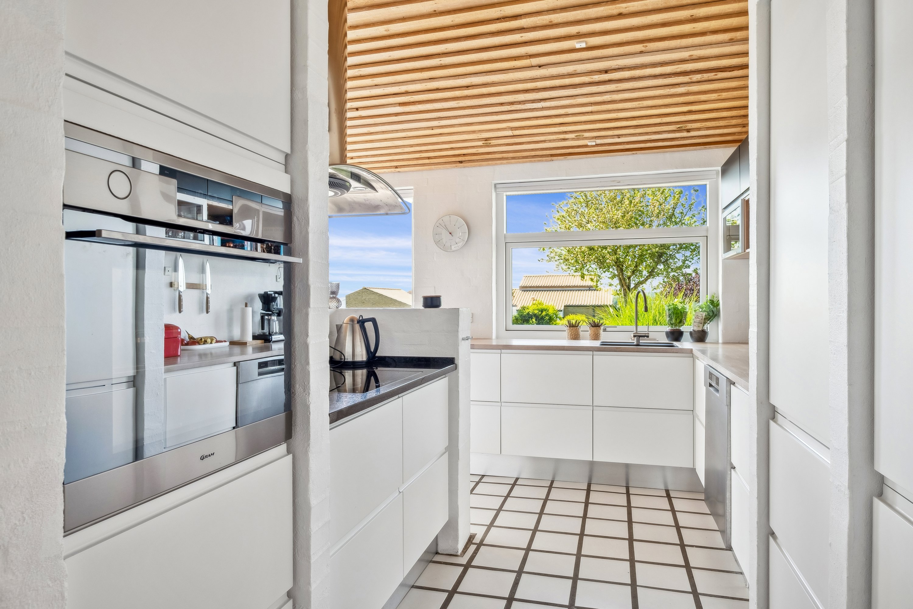 Fremhævet køkken billede i fuldskærmstilstand. Billede af Hovmarksvej 180, Stensballe, 8700 Horsens