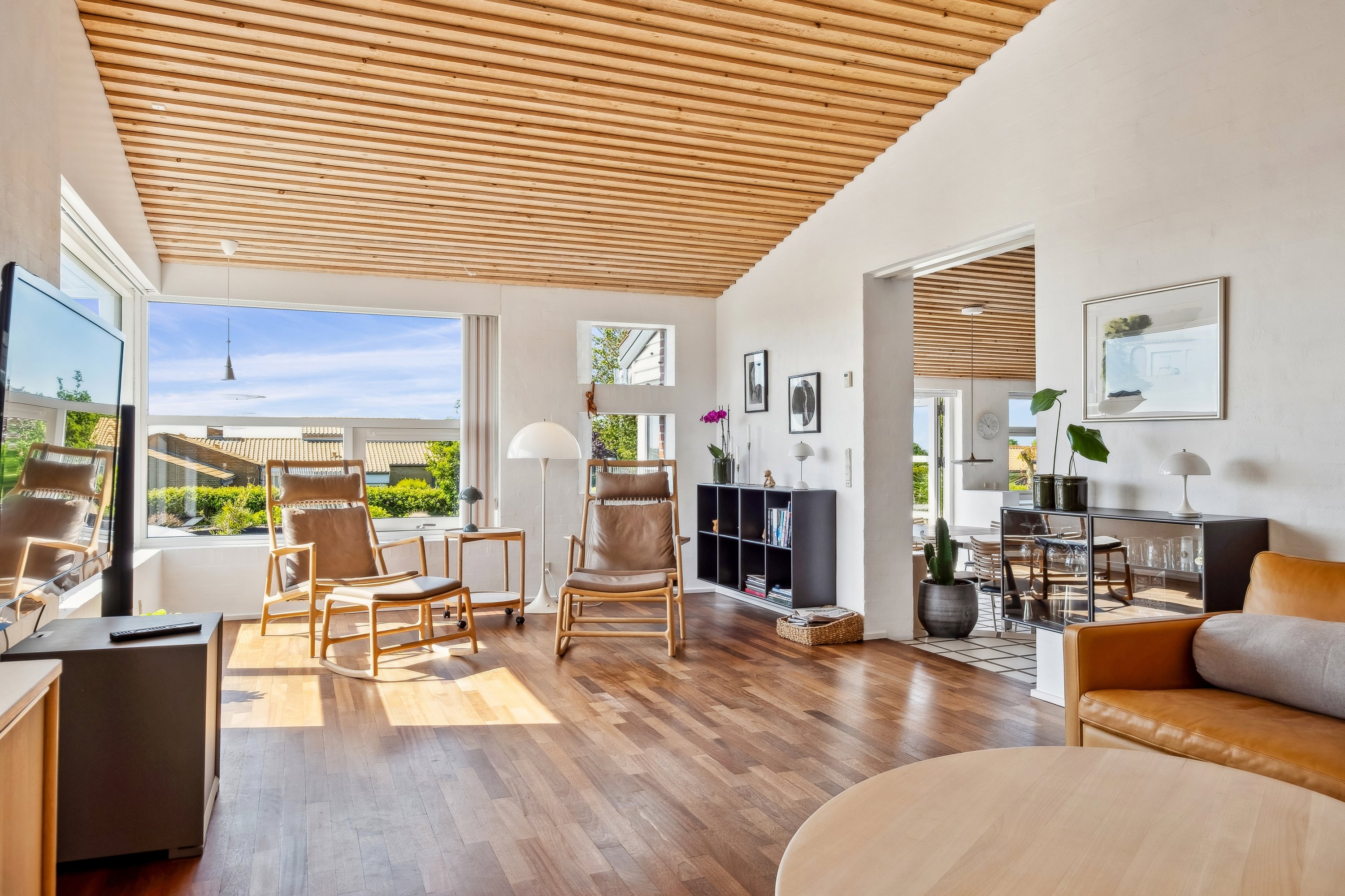 Fremhævet stue billede i fuldskærmstilstand. Billede af Hovmarksvej 180, Stensballe, 8700 Horsens