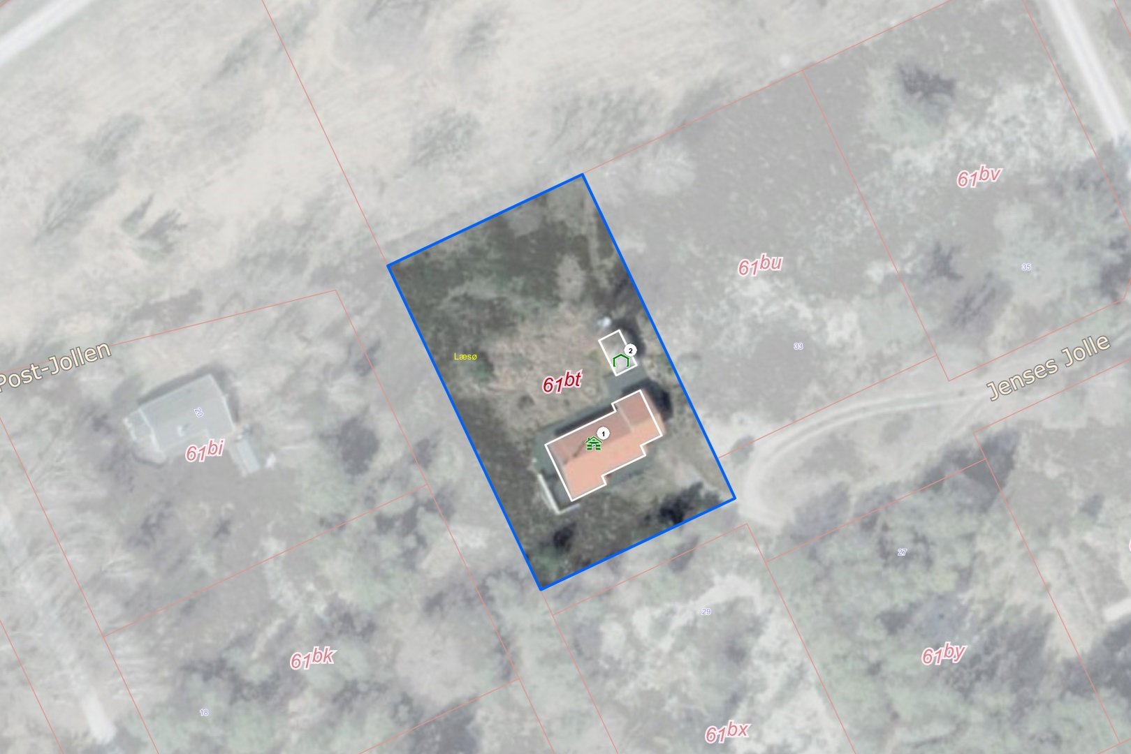 Fremhævet  billede i fuldskærmstilstand. Billede af Jenses Jolle 31, Nordmarken, 9940 Læsø