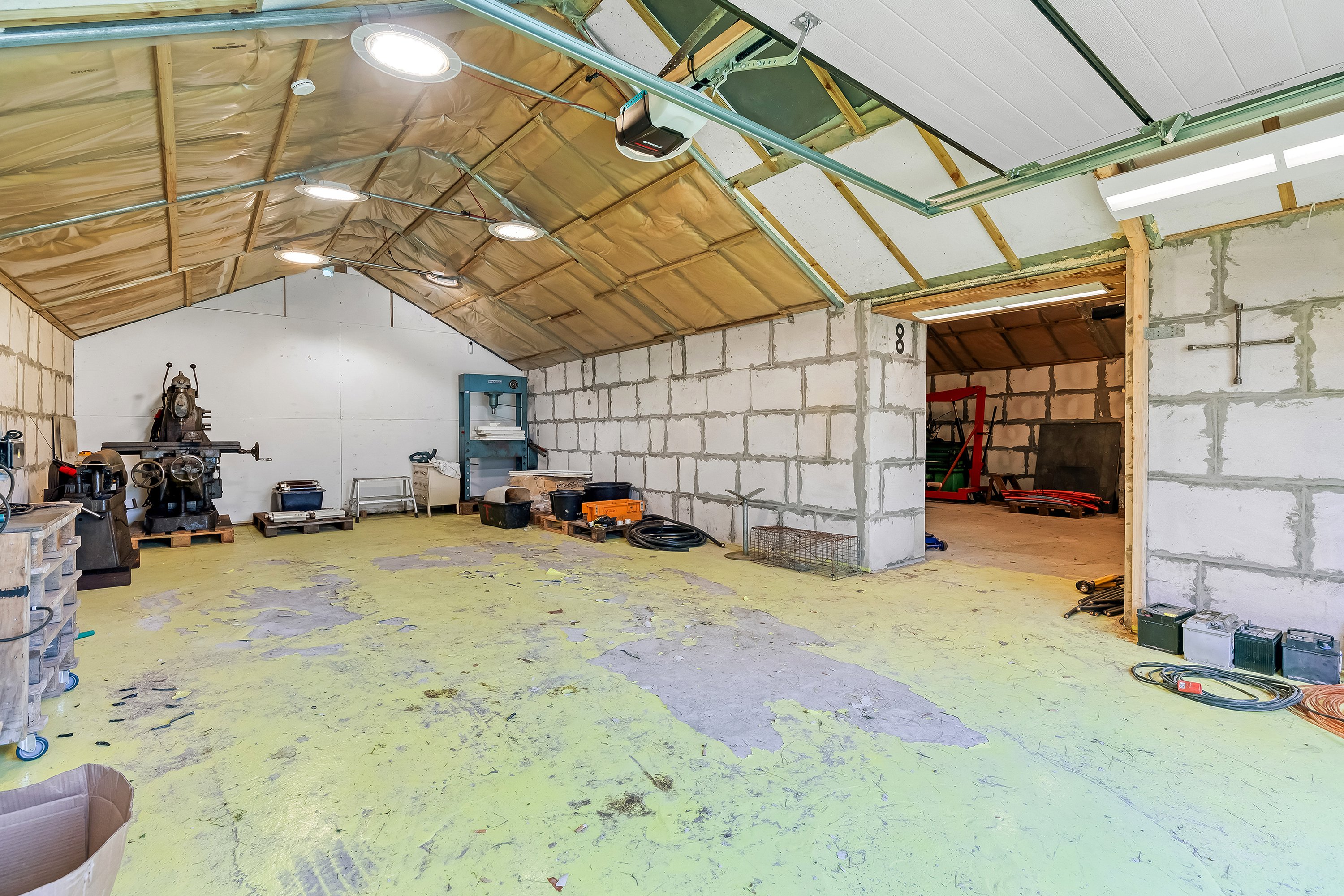 Fremhævet garage billede i fuldskærmstilstand. Billede af Musvitvej 5, 3300 Frederiksværk