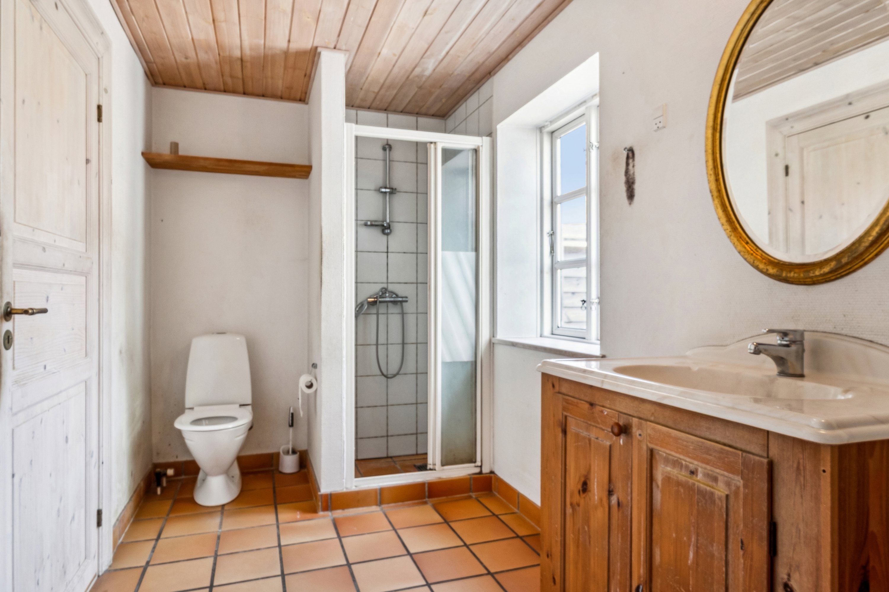 Fremhævet badeværelse billede i fuldskærmstilstand. Billede af Haldrupvej 14A, Søvind, 8700 Horsens