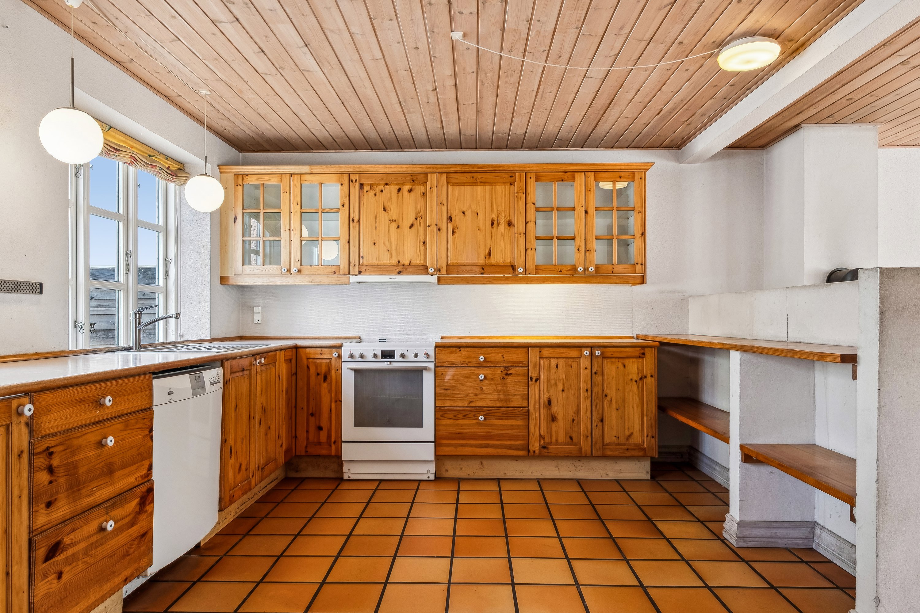 Fremhævet køkken billede i fuldskærmstilstand. Billede af Haldrupvej 14A, Søvind, 8700 Horsens