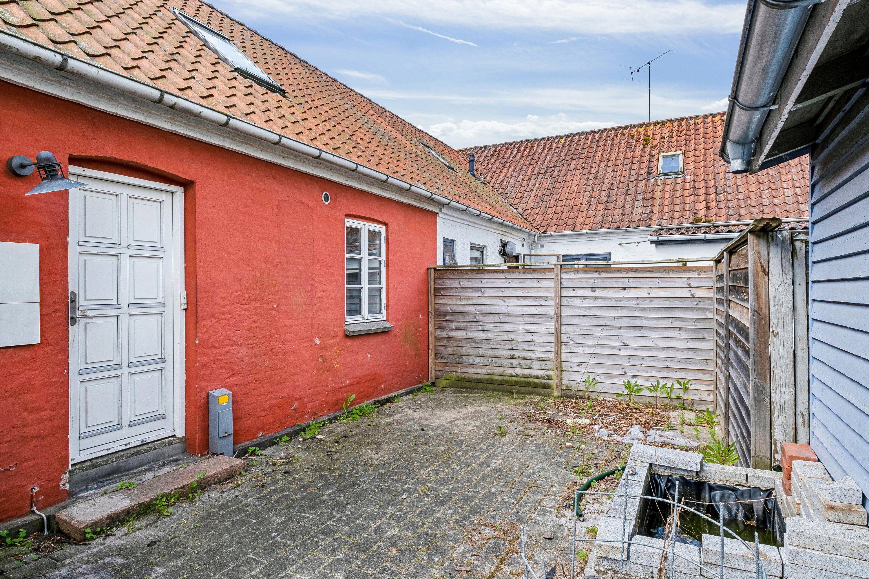 Fremhævet gårdhave billede i fuldskærmstilstand. Billede af Haldrupvej 14A, Søvind, 8700 Horsens