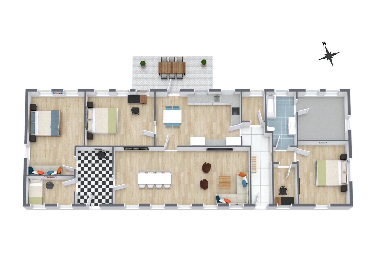 Plantegninger billede af Sejlstrupvej 140, Sejlstrup, 9480 Løkken