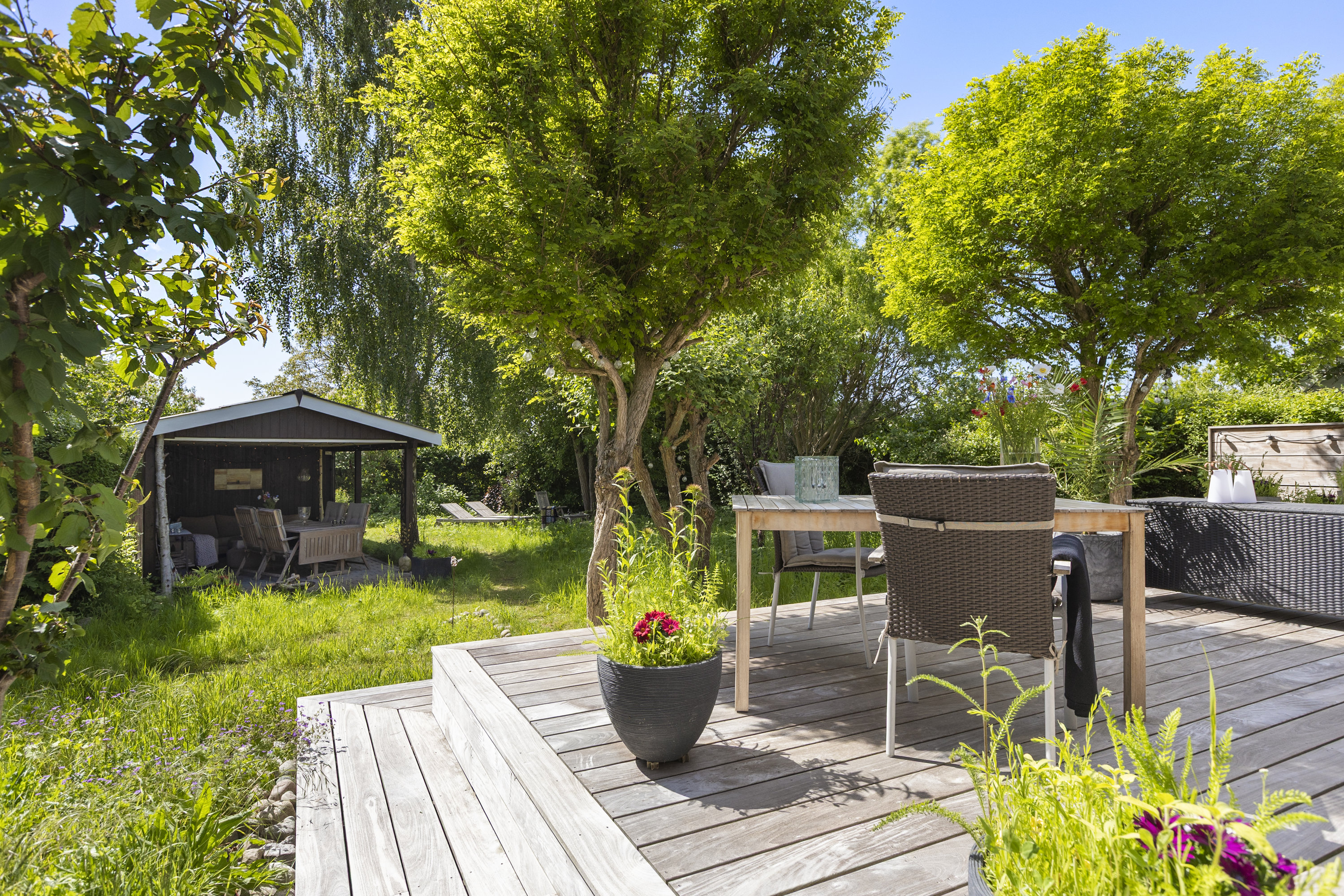 Fremhævet have billede i fuldskærmstilstand. Billede af Møllebakken 39, 4200 Slagelse