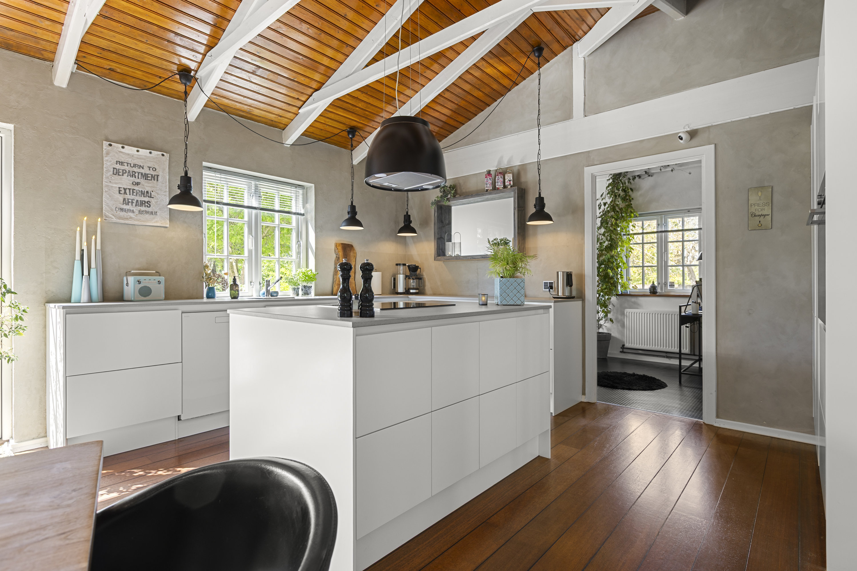 Fremhævet køkken billede i fuldskærmstilstand. Billede af Møllebakken 39, 4200 Slagelse