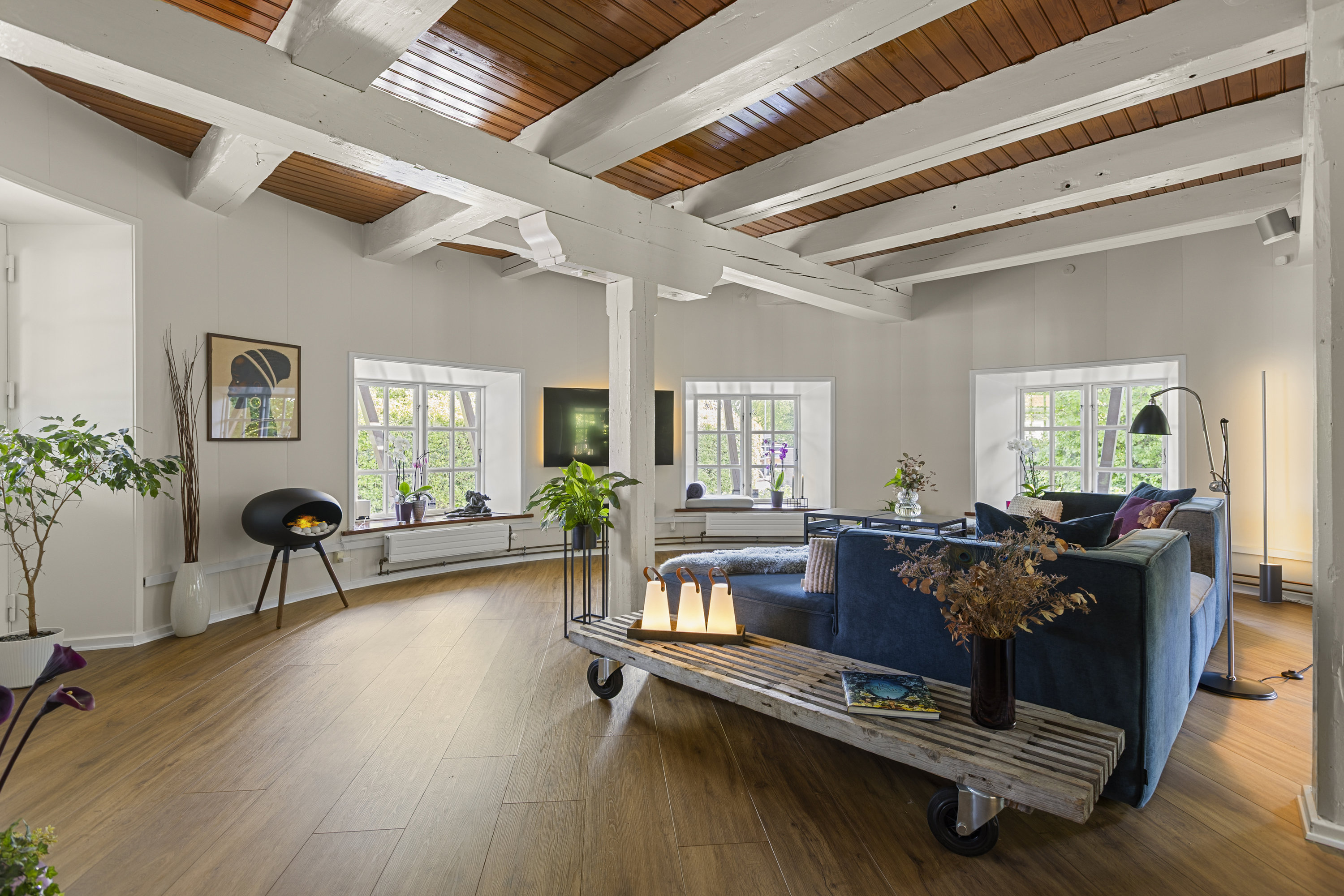 Fremhævet stue billede i fuldskærmstilstand. Billede af Møllebakken 39, 4200 Slagelse