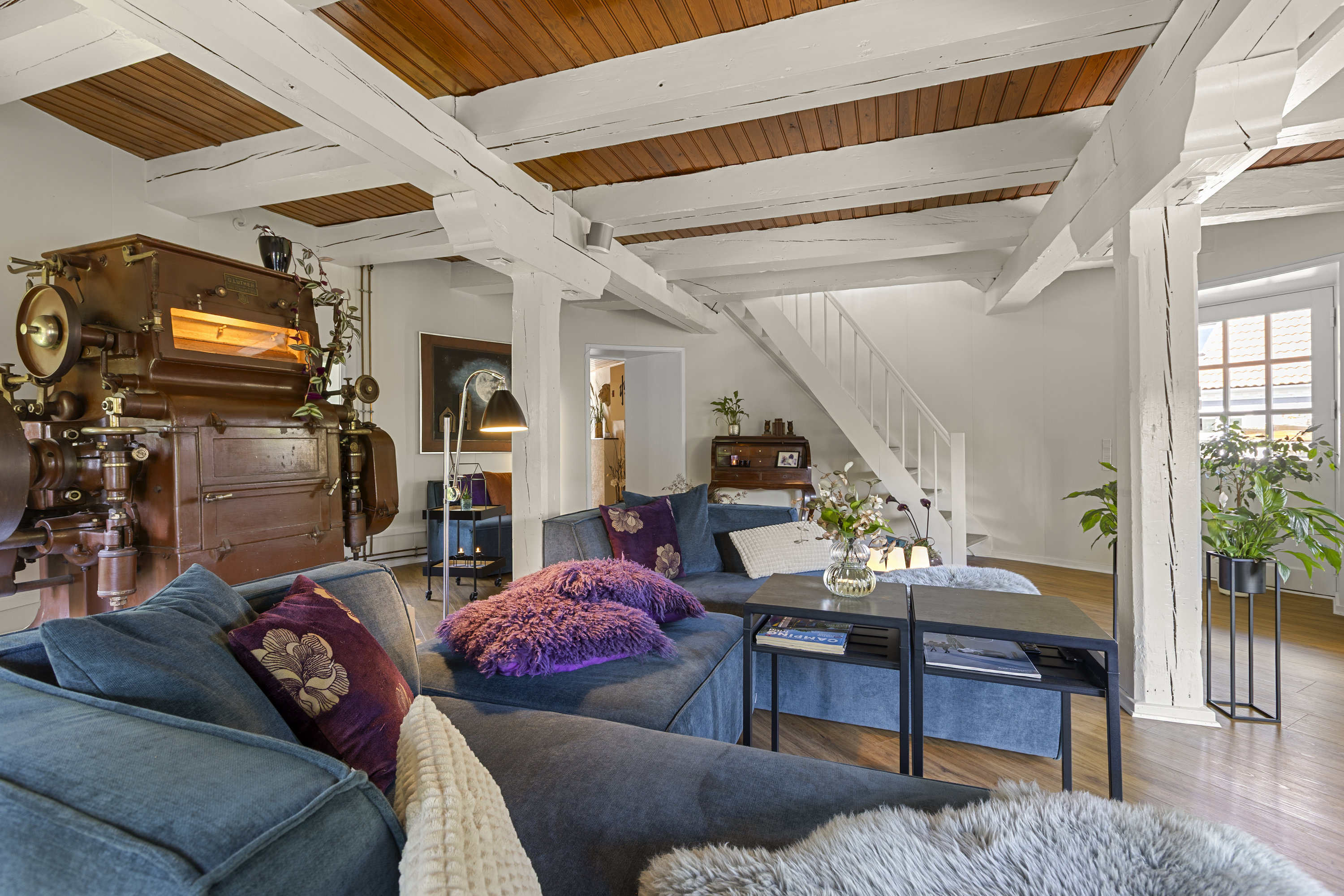 Fremhævet stue billede i fuldskærmstilstand. Billede af Møllebakken 39, 4200 Slagelse