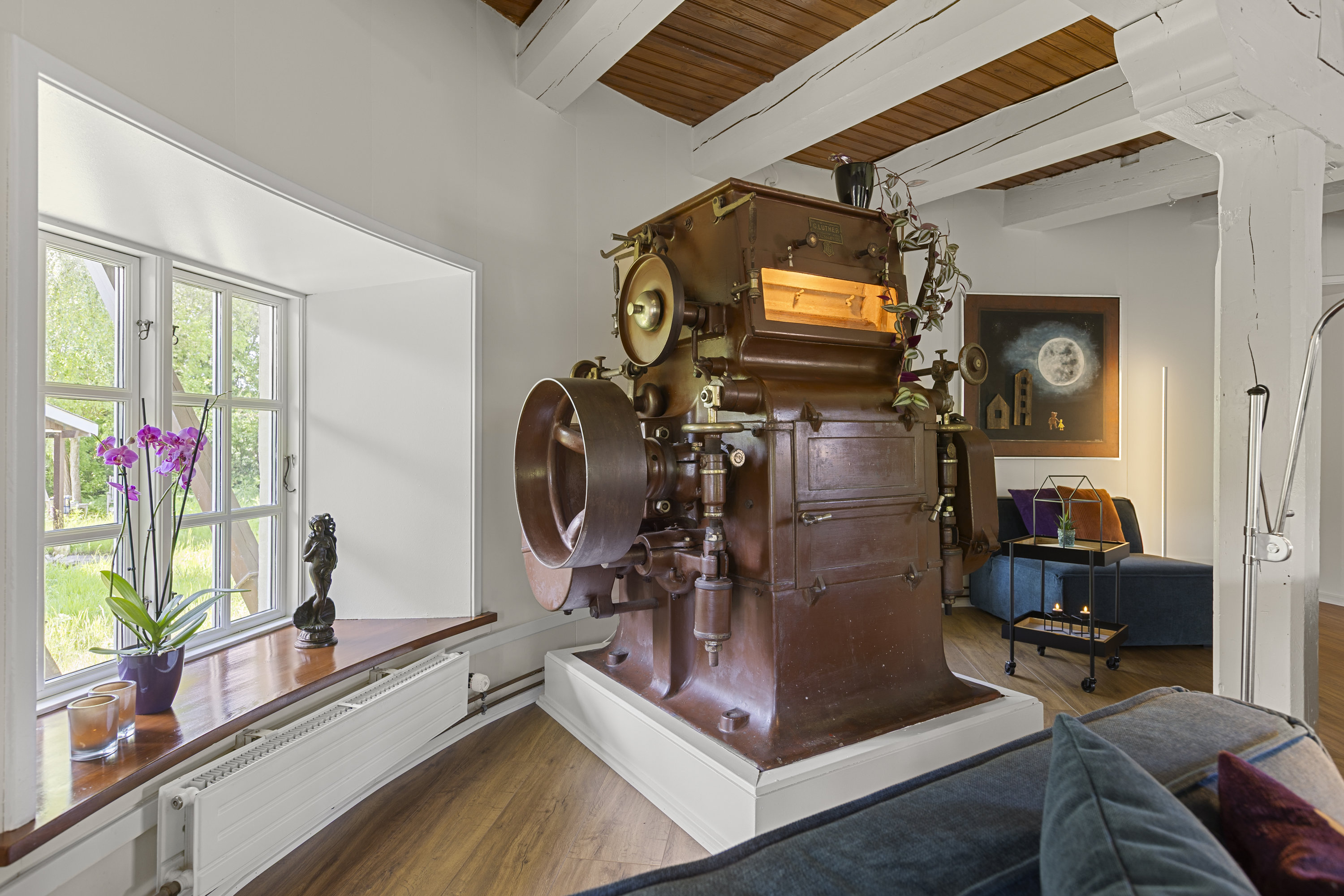 Fremhævet stue billede i fuldskærmstilstand. Billede af Møllebakken 39, 4200 Slagelse