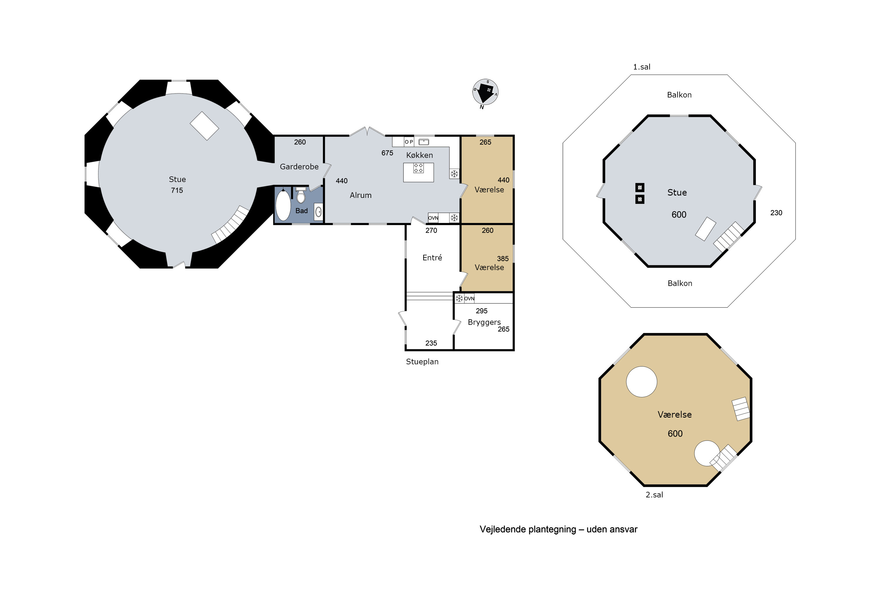 Plantegninger billede af Møllebakken 39, 4200 Slagelse