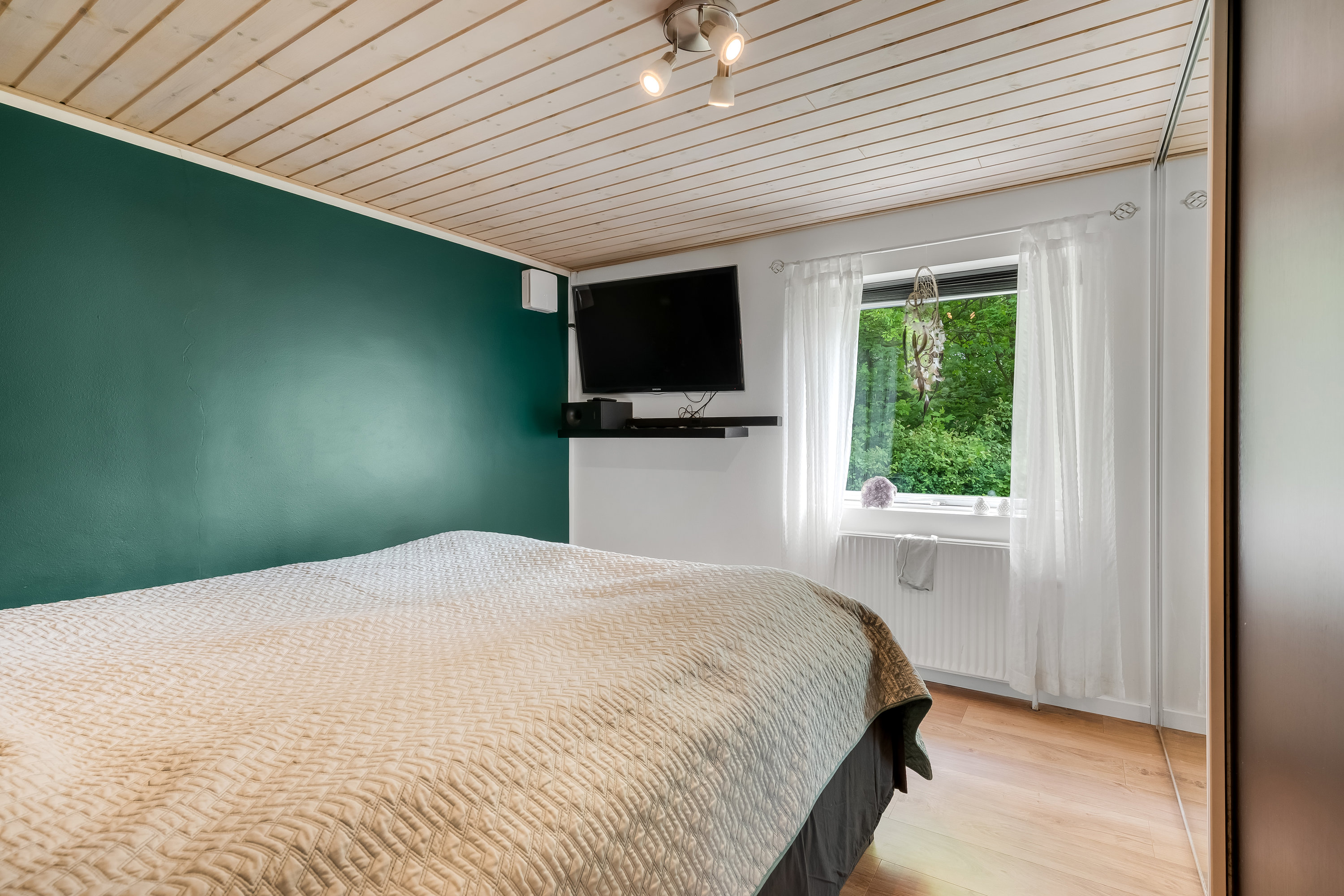 Fremhævet soveværelse billede i fuldskærmstilstand. Billede af Kalsgårdvej 13, Mejrup, 7500 Holstebro