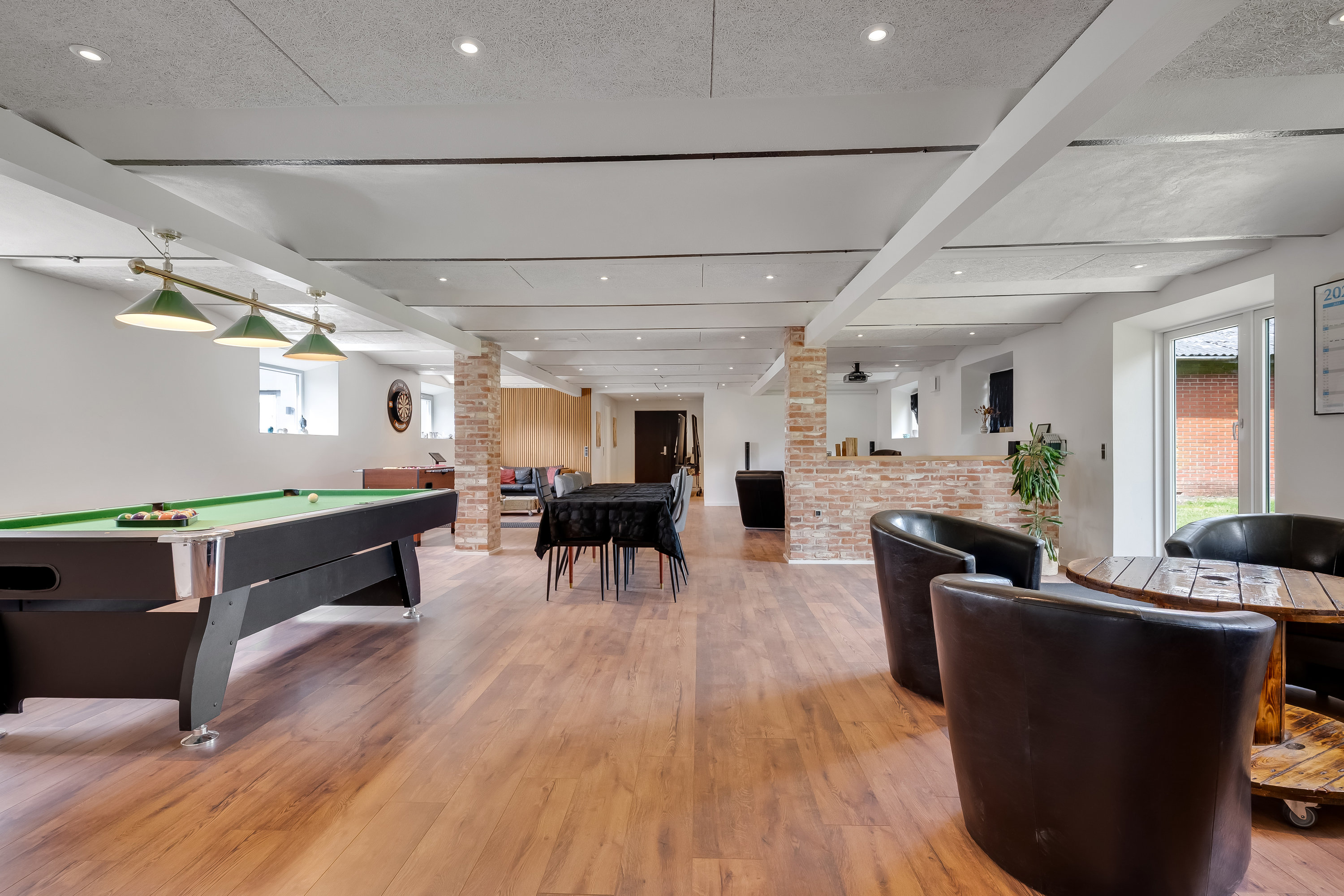 Fremhævet gildesal billede i fuldskærmstilstand. Billede af Kalsgårdvej 13, Mejrup, 7500 Holstebro