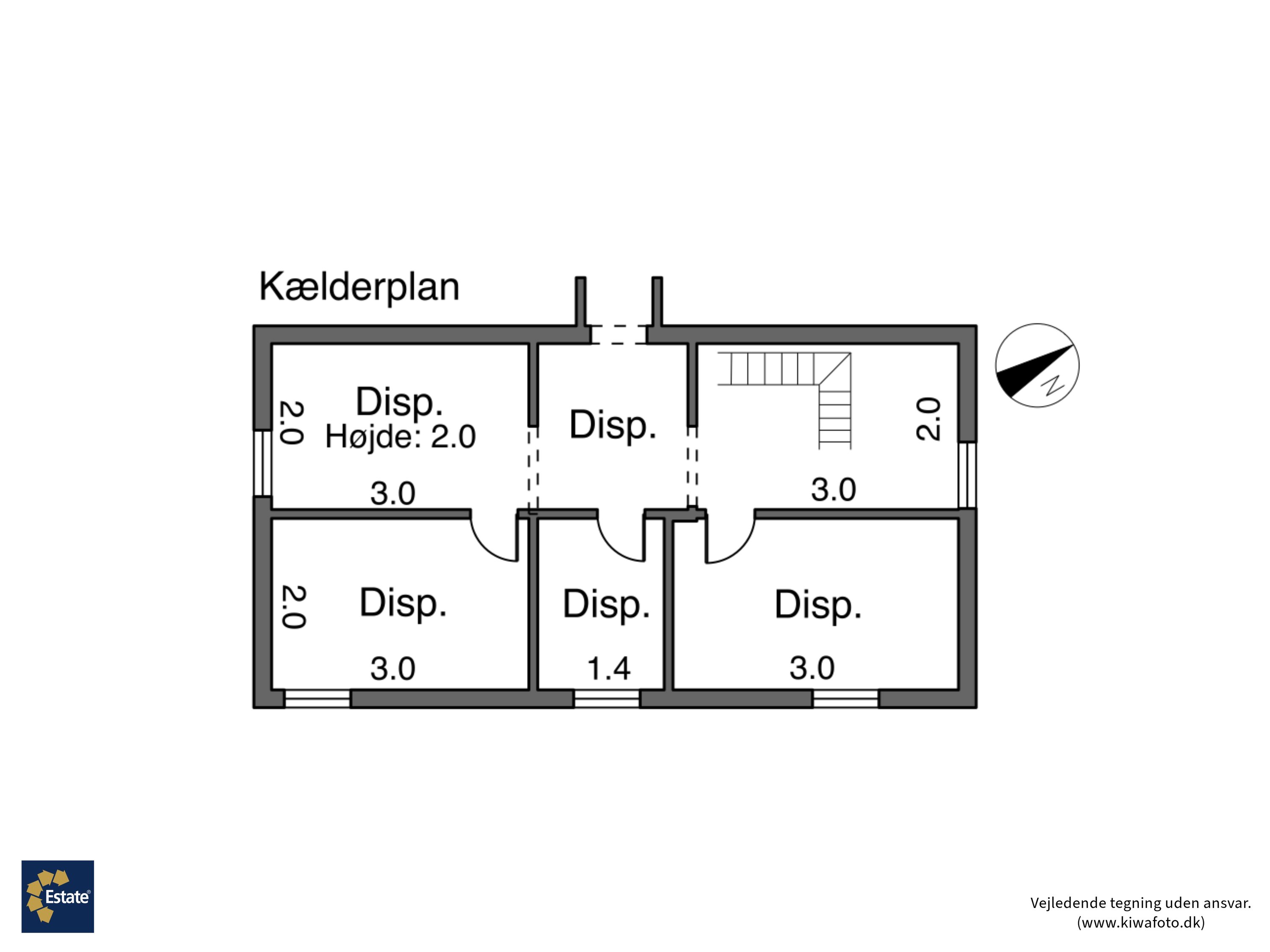 Plantegninger billede af Mosevænget 4, 4900 Nakskov