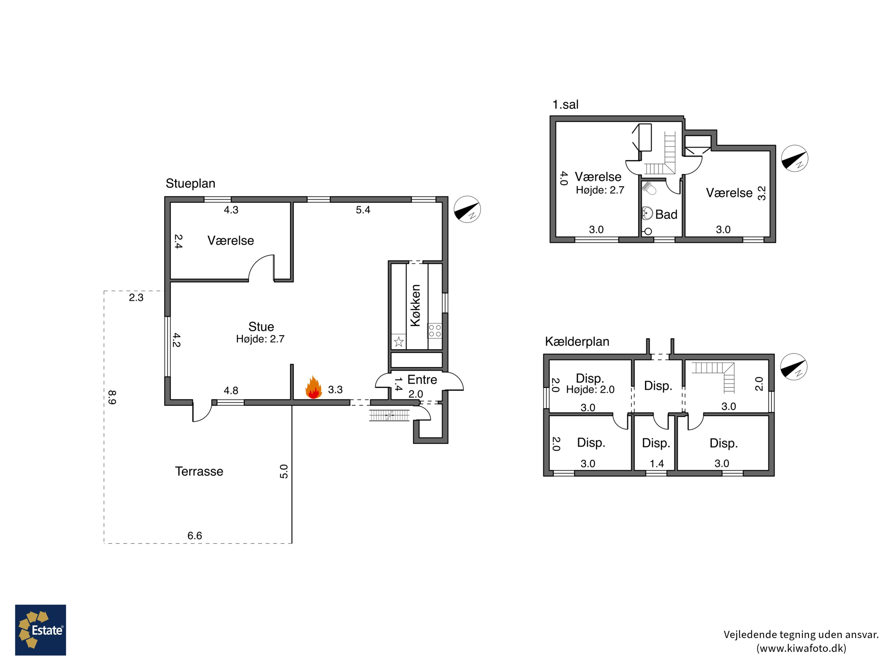 Plantegninger billede af Mosevænget 4, 4900 Nakskov