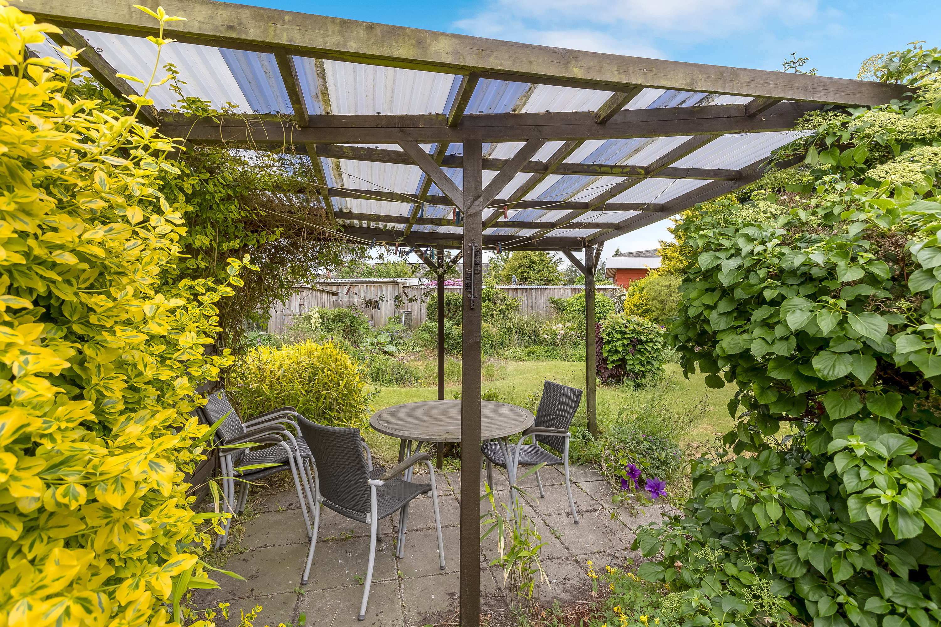 Miniaturebillede 1: terrasse. Billede af Mosevænget 4, 4900 Nakskov