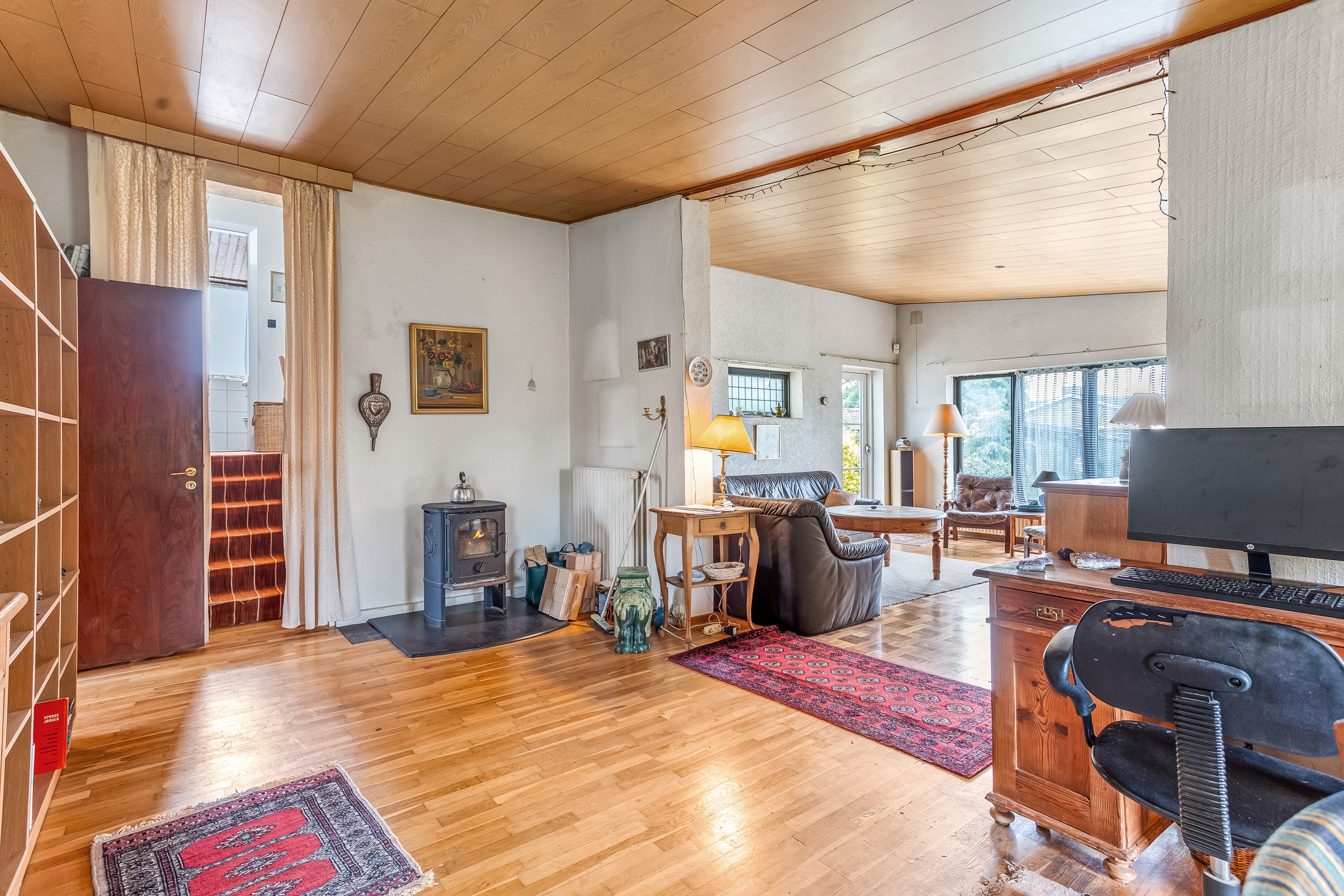 Fremhævet stue billede i fuldskærmstilstand. Billede af Mosevænget 4, 4900 Nakskov