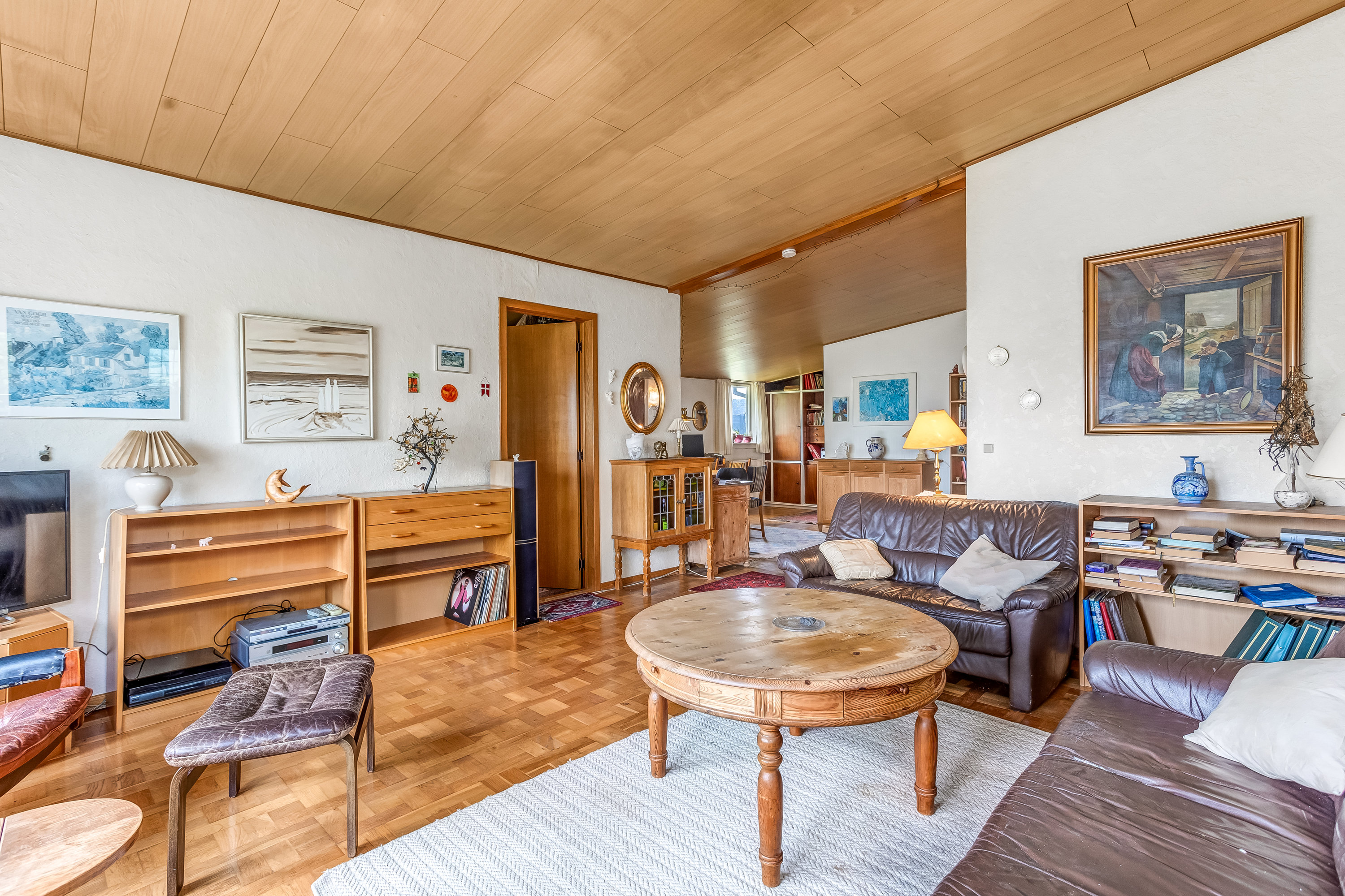 Fremhævet stue billede i fuldskærmstilstand. Billede af Mosevænget 4, 4900 Nakskov