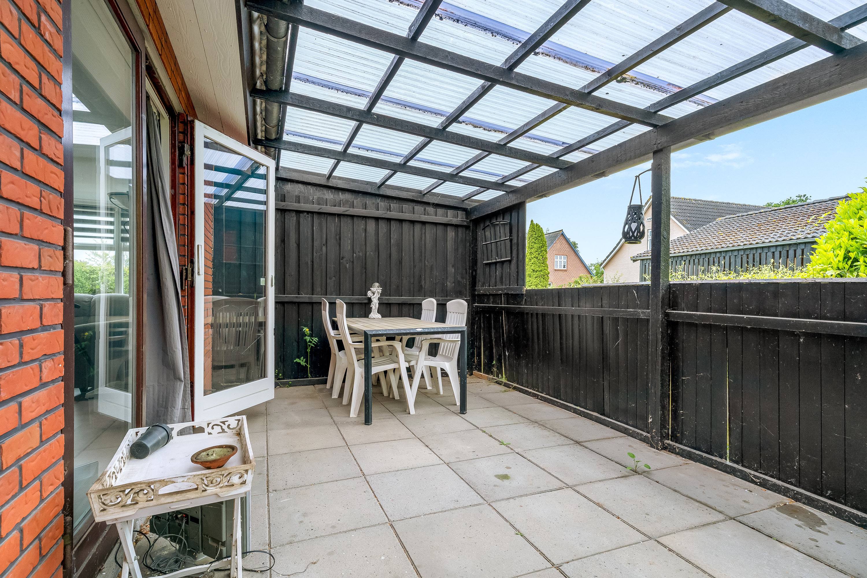 Fremhævet terrasse billede i fuldskærmstilstand. Billede af Eiglersvej 35, 4900 Nakskov