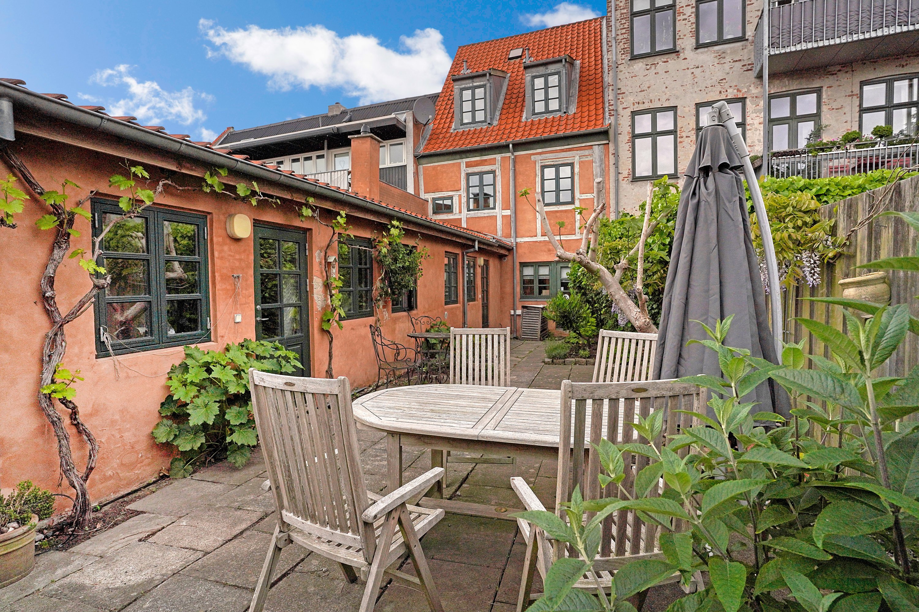 Villalejlighed: Terrasse på Stjernegade 7, 1., 3000 Helsingør