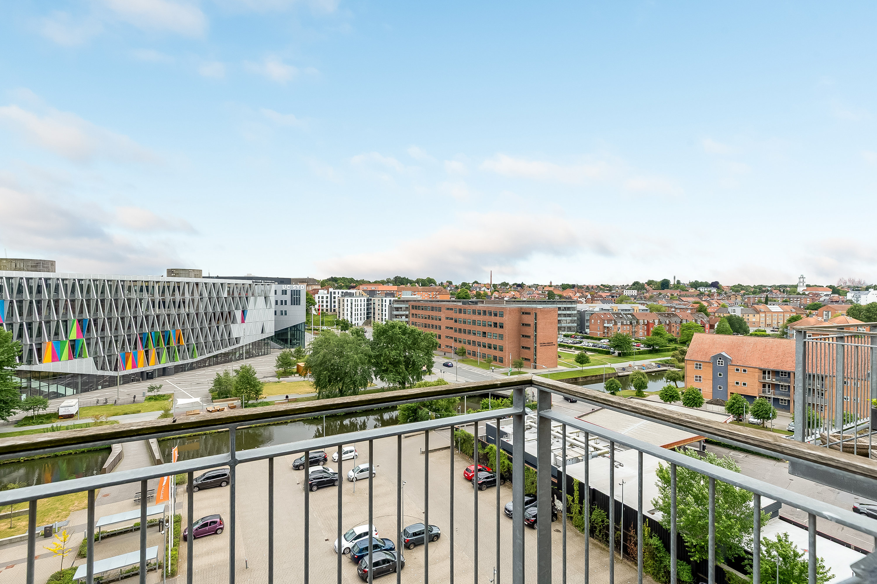 Fremhævet udsigt billede i fuldskærmstilstand. Billede af Havneparken 8, 6. 1., 6000 Kolding