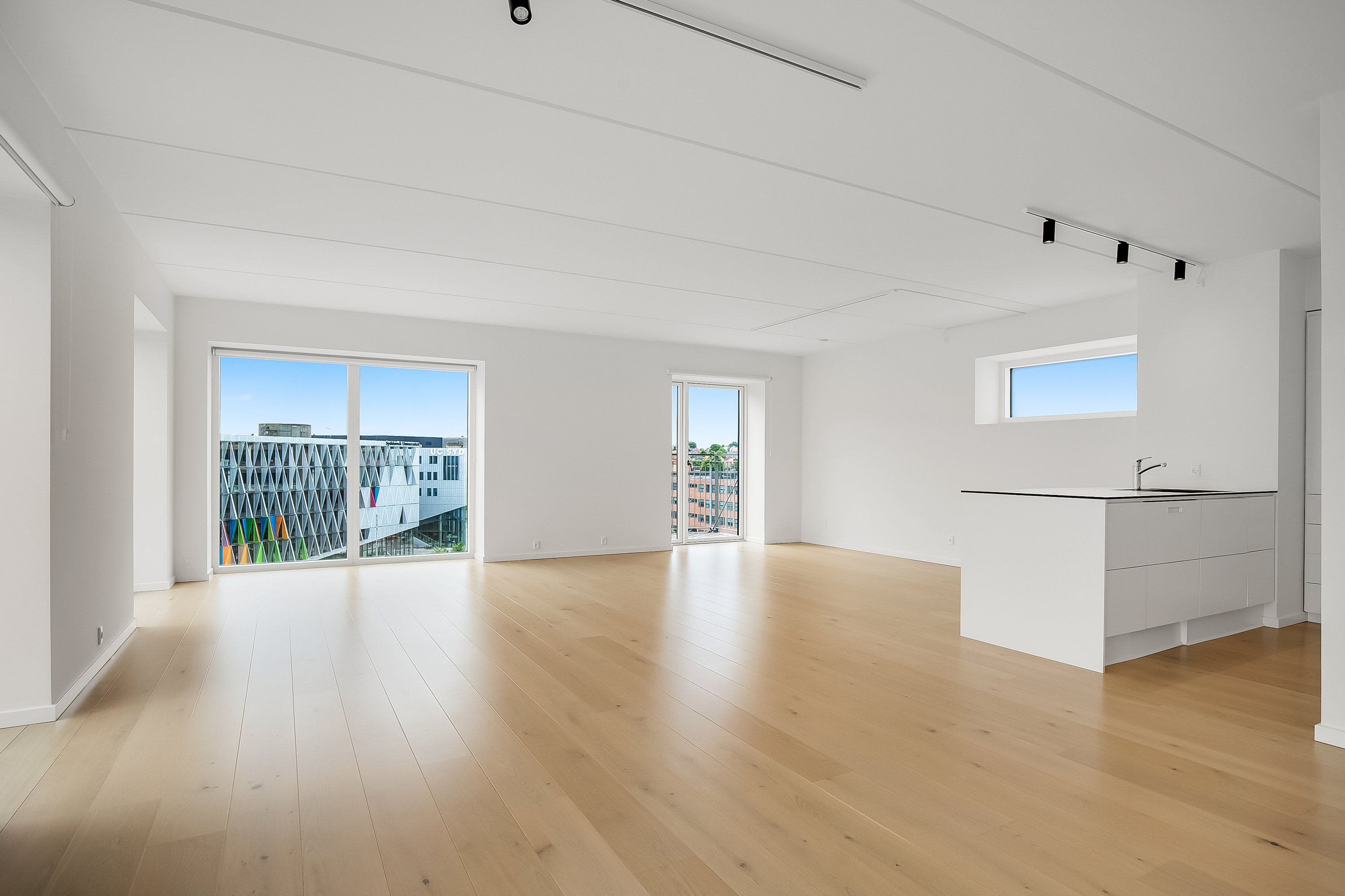 Fremhævet stue billede i fuldskærmstilstand. Billede af Havneparken 8, 6. 1., 6000 Kolding