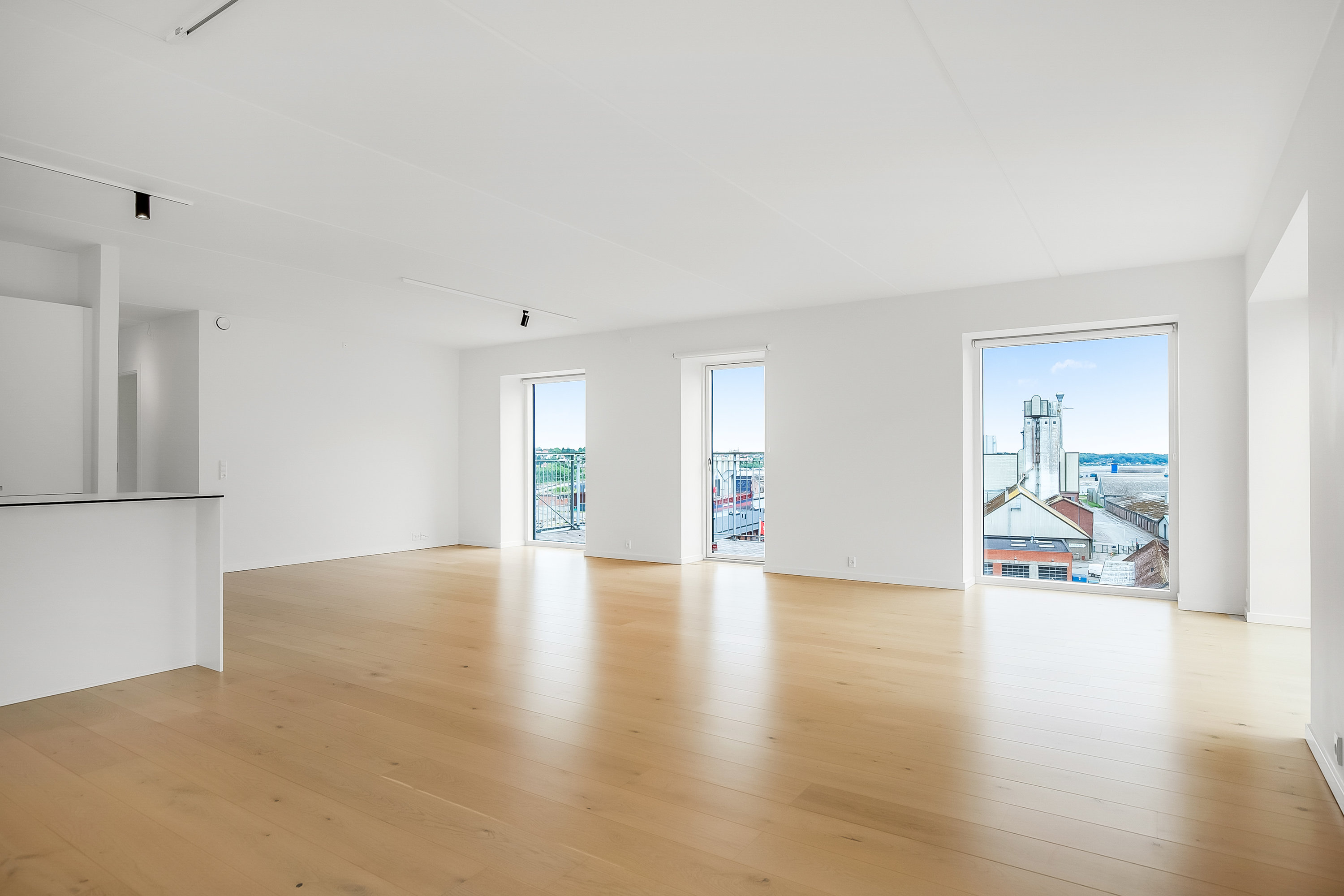 Fremhævet stue billede i fuldskærmstilstand. Billede af Havneparken 8, 6. 1., 6000 Kolding