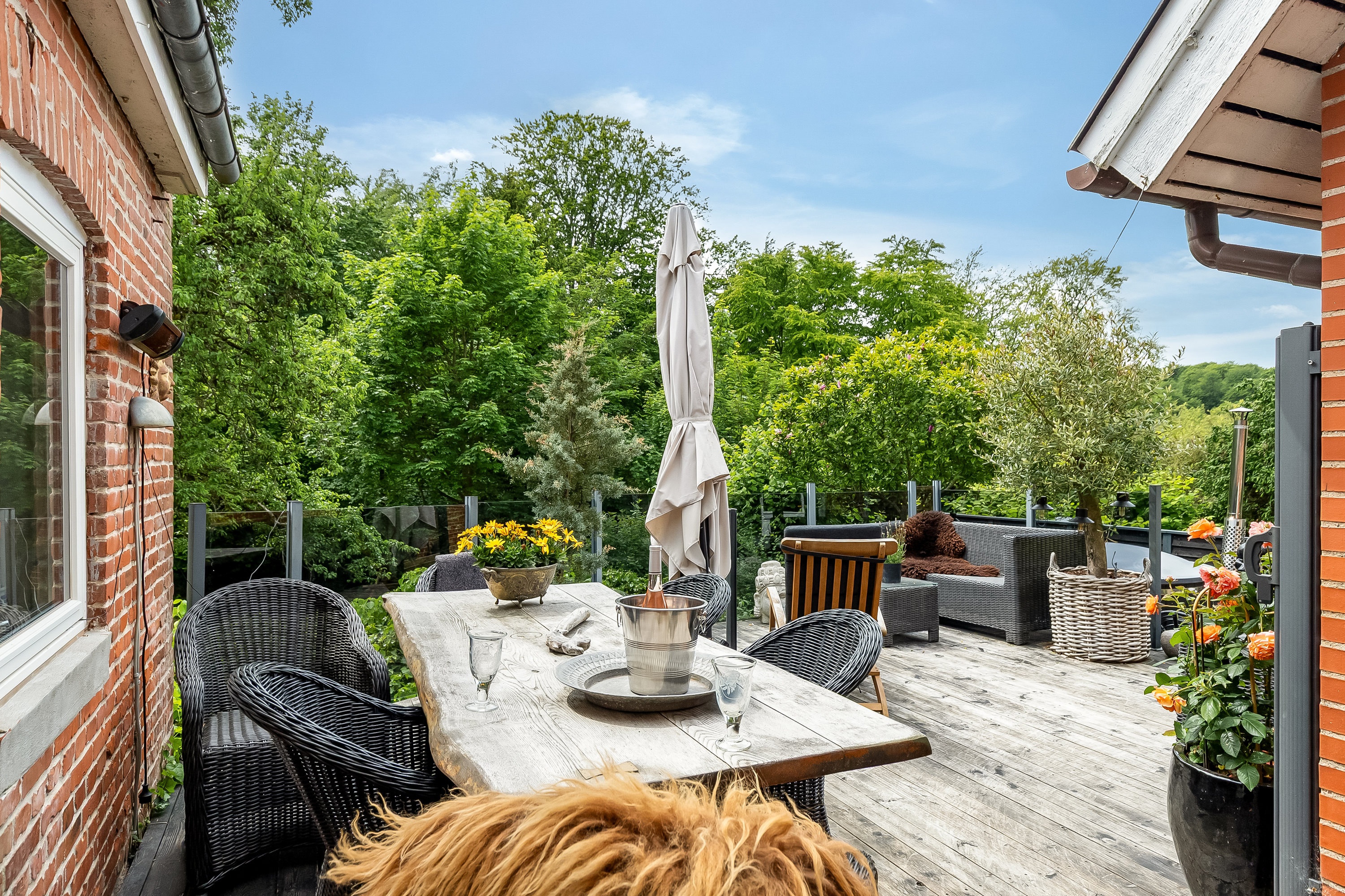 Miniaturebillede 2: terrasse. Billede af Fredericiavej 26, 7100 Vejle