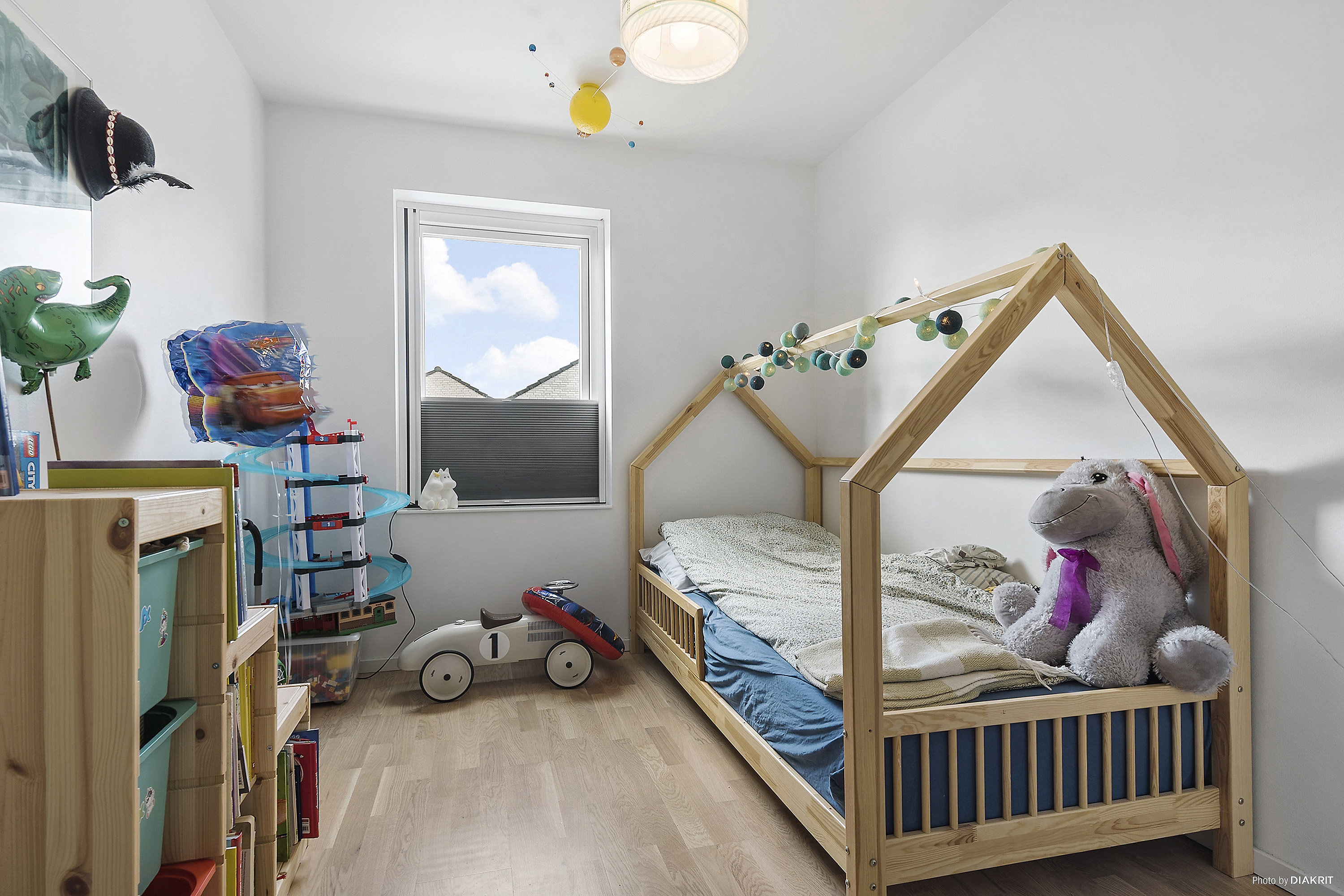 Fremhævet soveværelse billede i fuldskærmstilstand. Billede af Høgebakken 19, 4140 Borup