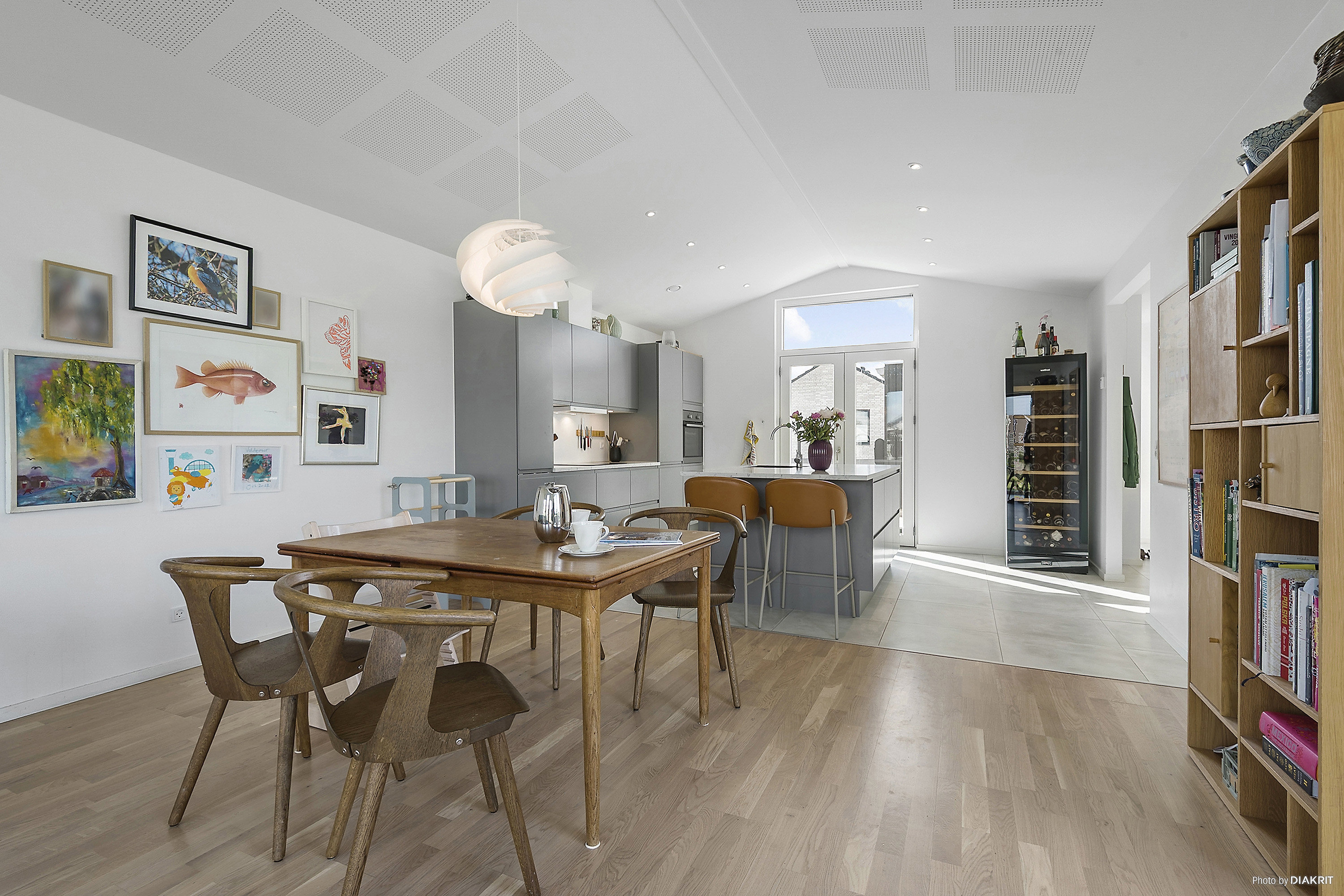 Miniaturebillede 1: spisestue. Billede af Høgebakken 19, 4140 Borup