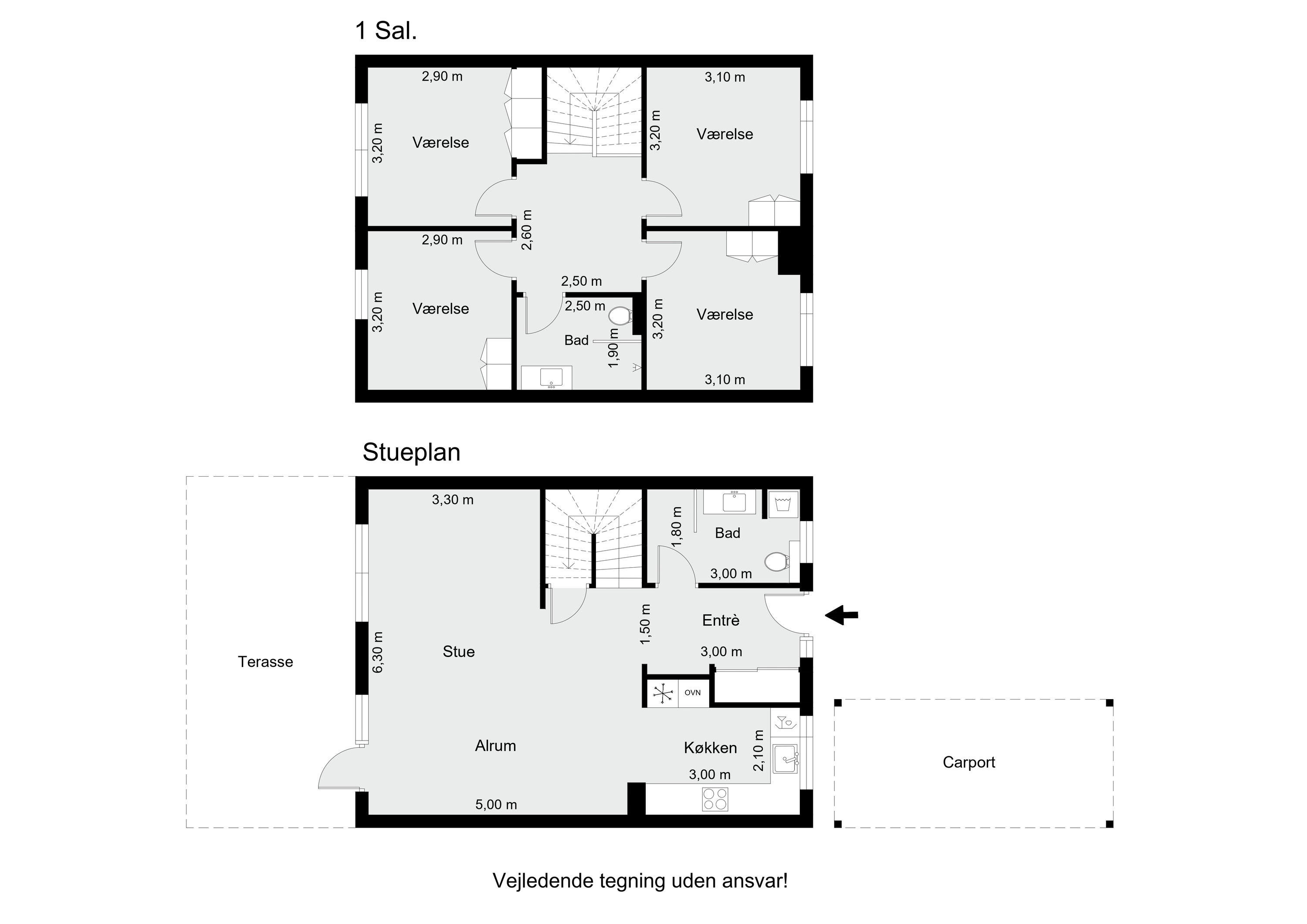 Plantegninger billede af Fruering Skovmark 61, 8660 Skanderborg
