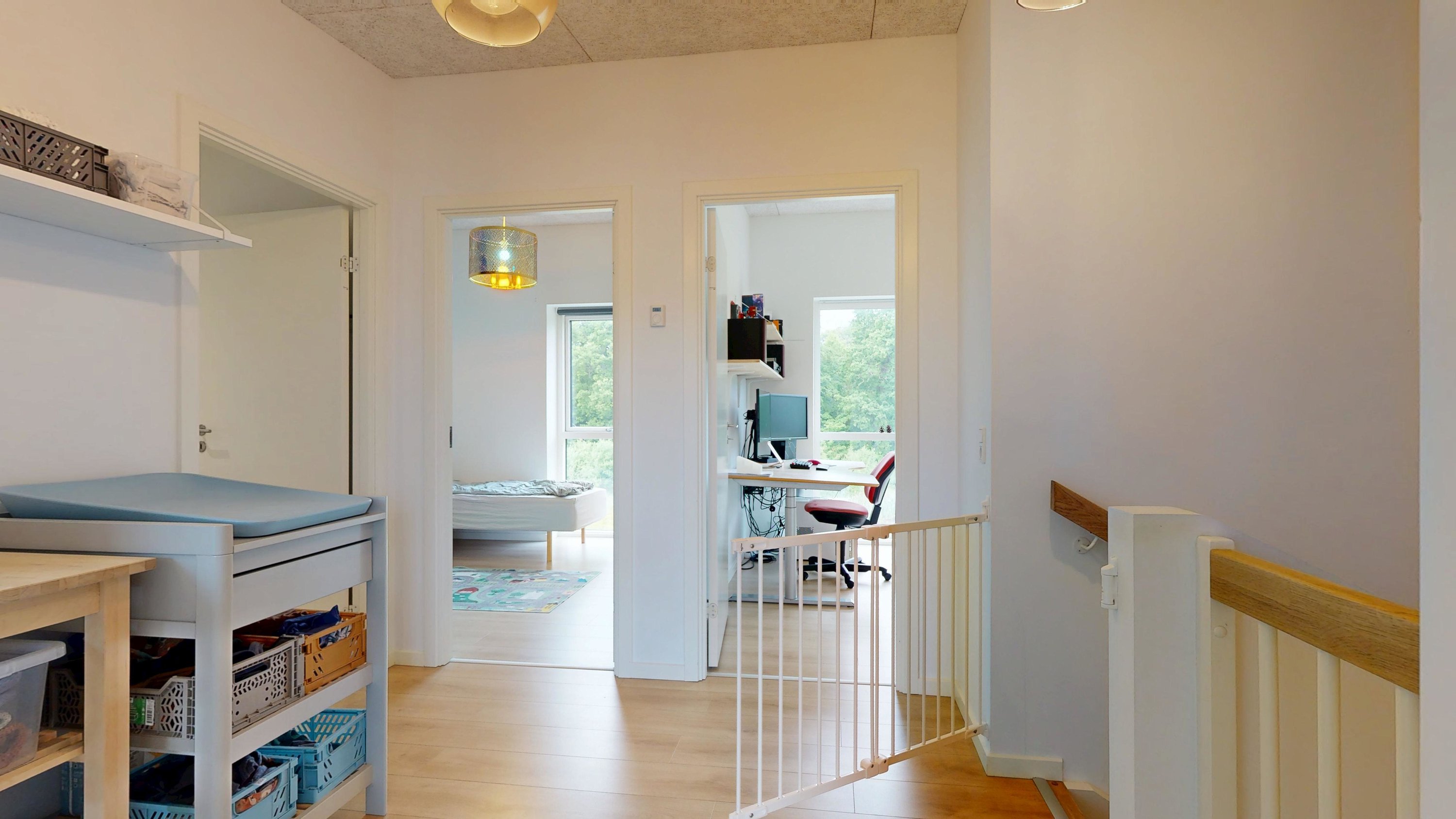 Fremhævet gang billede i fuldskærmstilstand. Billede af Fruering Skovmark 61, 8660 Skanderborg