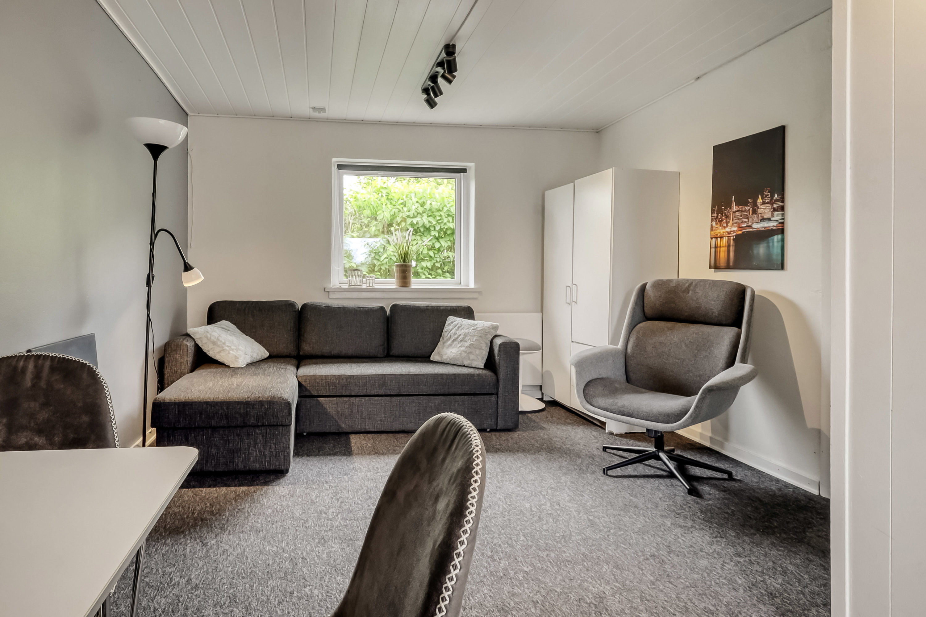 Fremhævet stue billede i fuldskærmstilstand. Billede af Vievej 5, Tåsinge, 5700 Svendborg